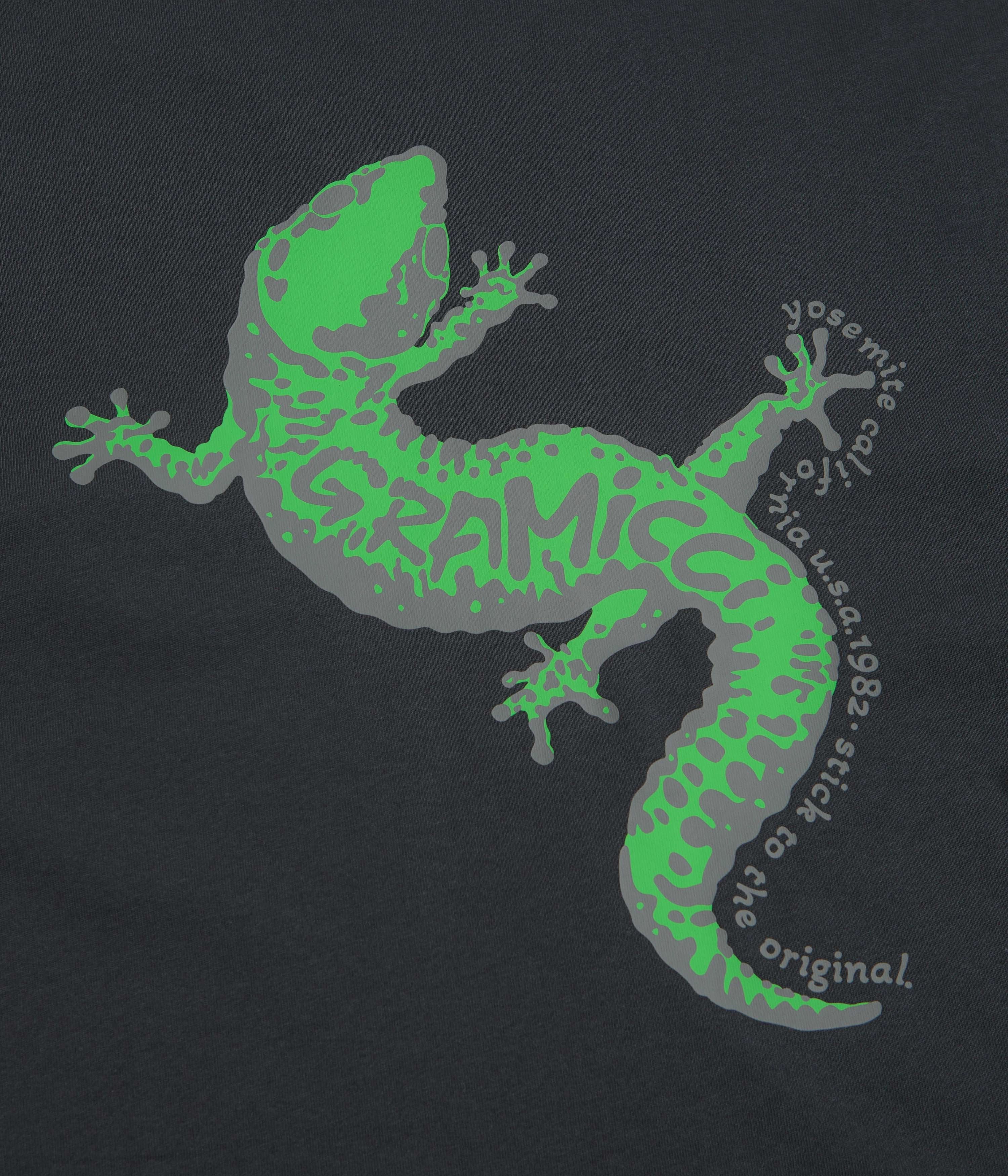 in demand Perfect Style Gramicci Gecko T-Shirt - Vintage Black