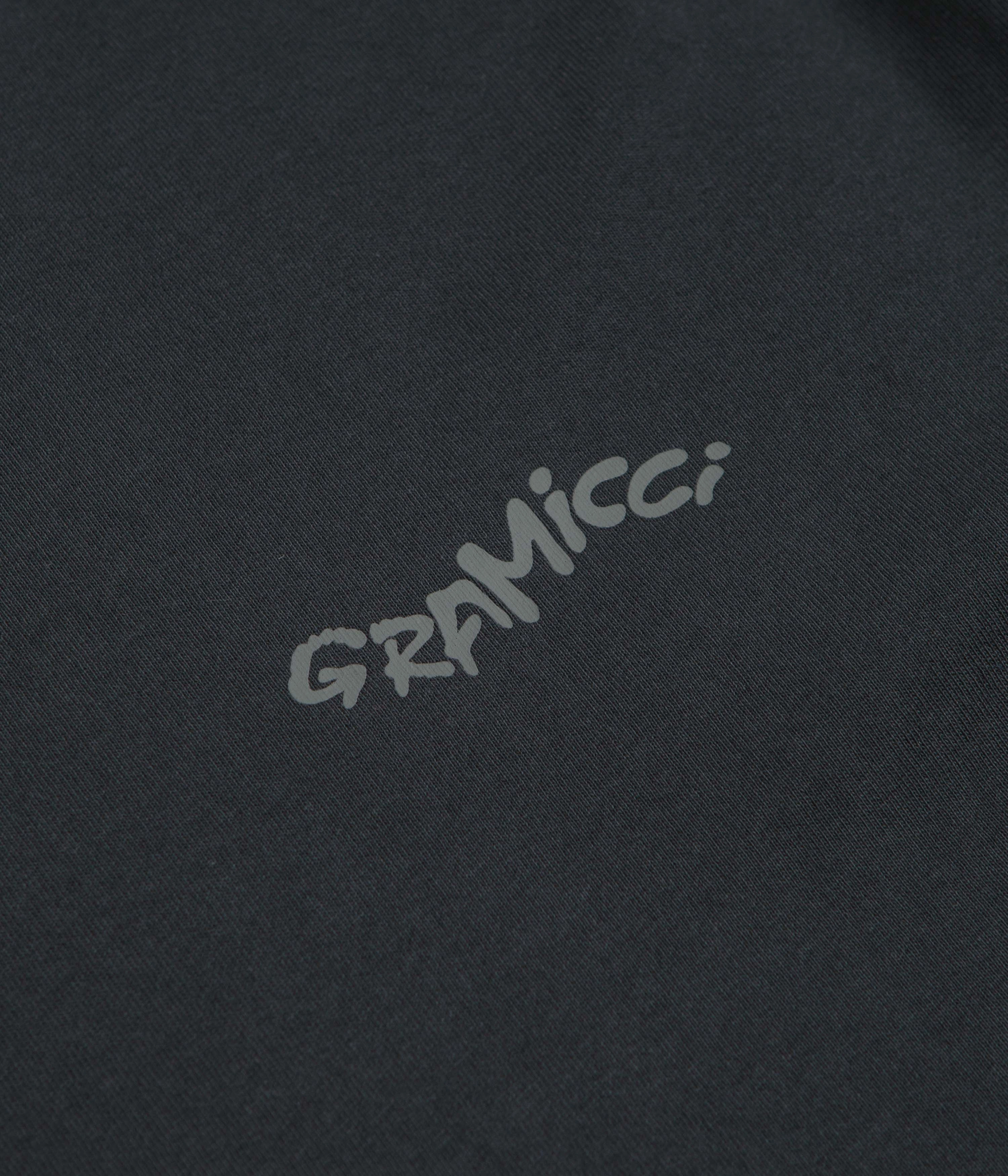 Outdoor Leisure Look Gramicci Gecko T-Shirt - Vintage Black