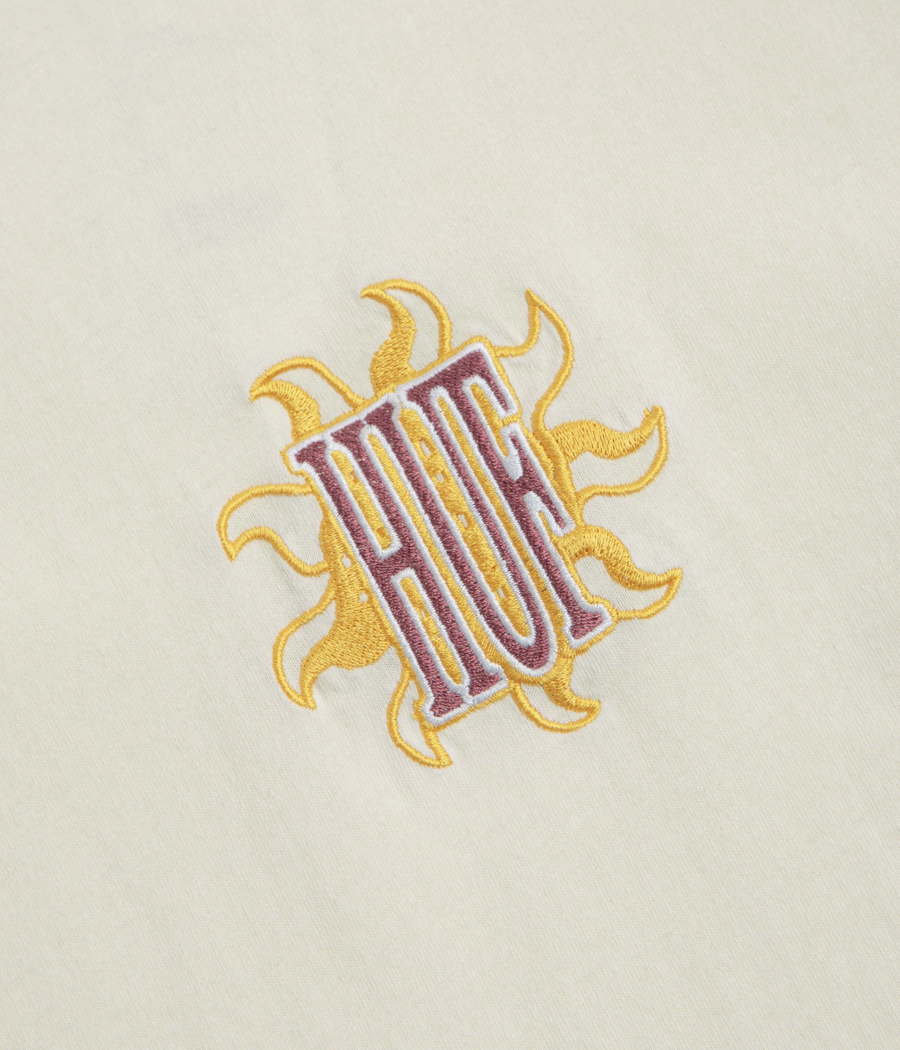 HUF Apollo Washed T-Shirt - Natural Classic and Comfy