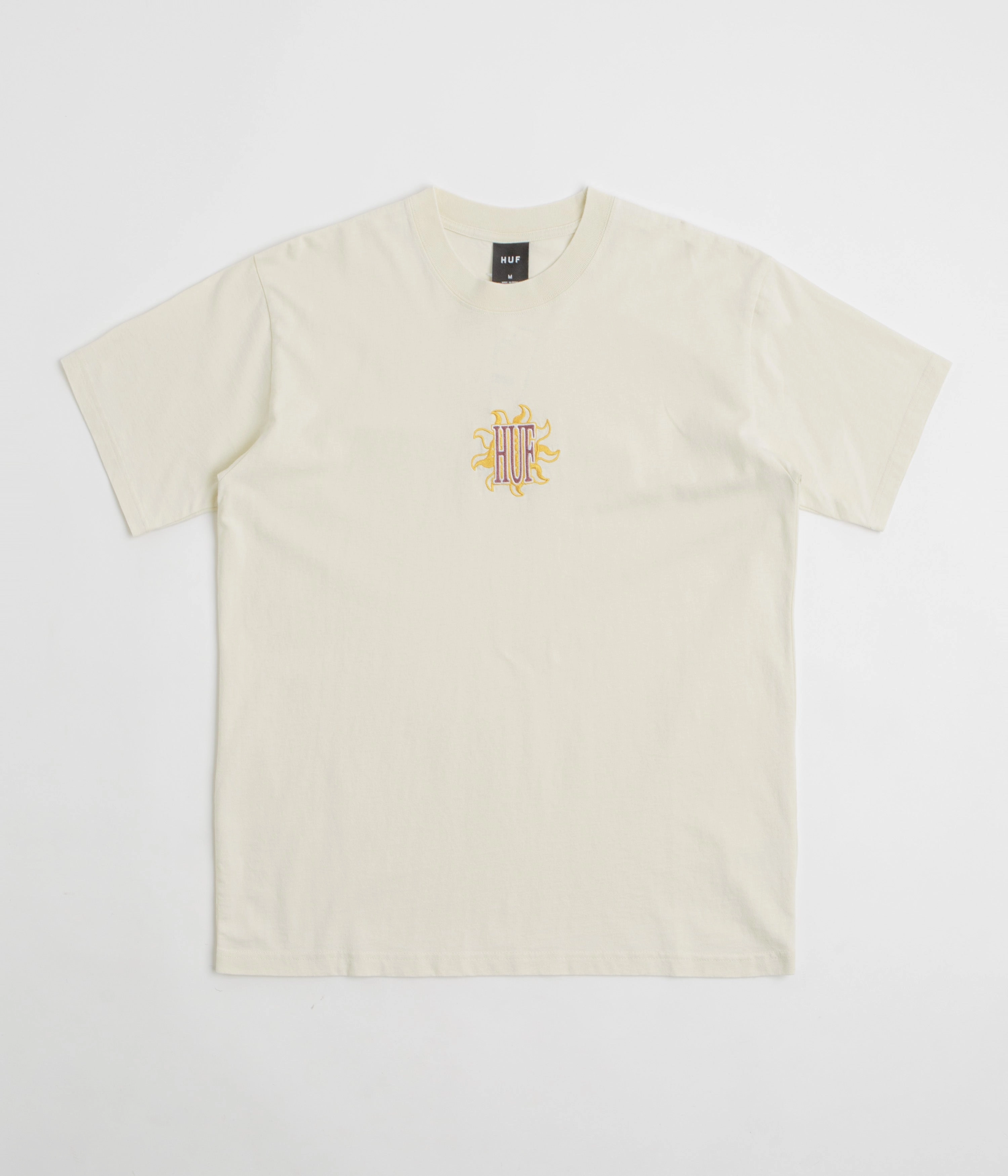 HUF Apollo Washed T-Shirt - Natural Fashion-Ready No Shrink Technology