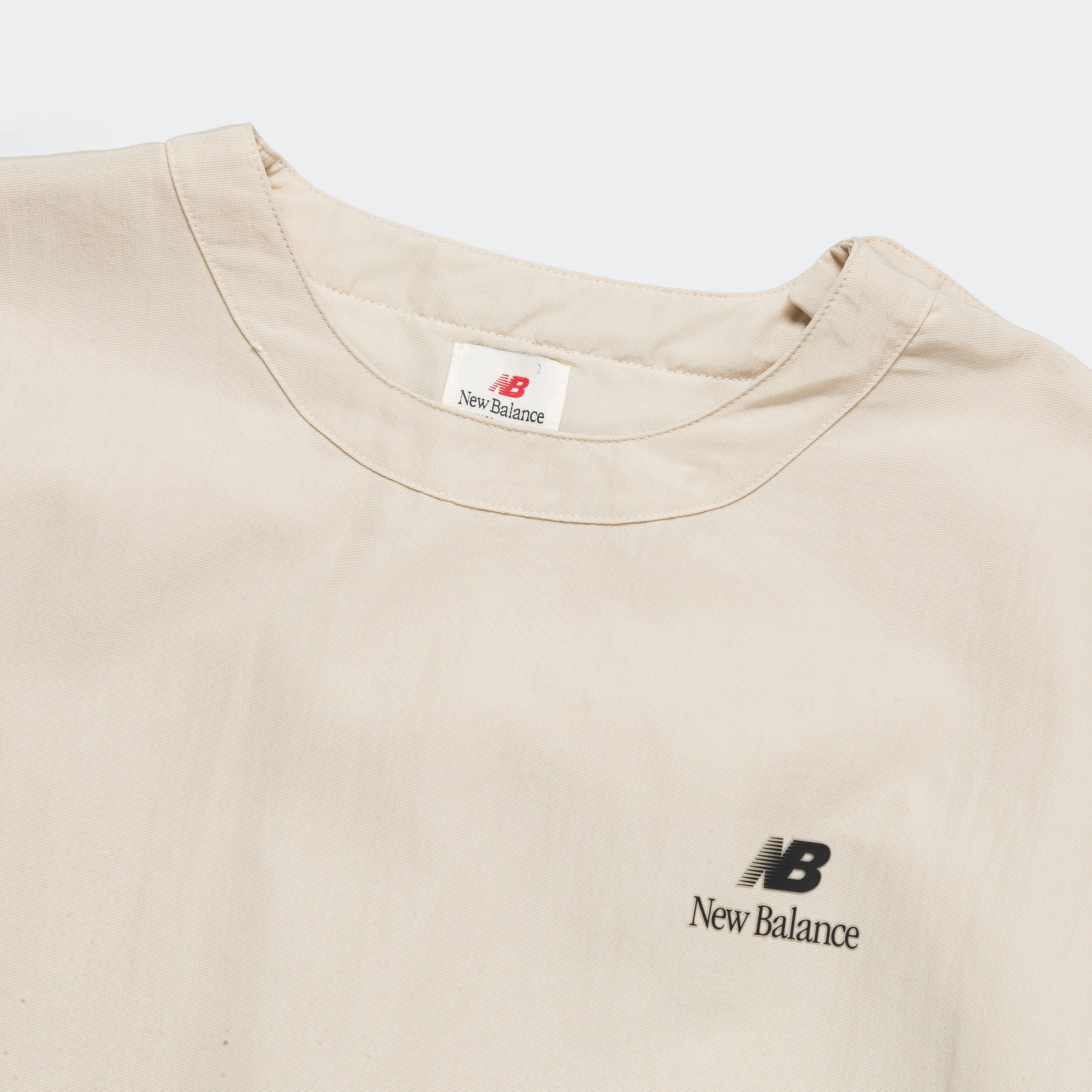 Made In USA Woven Track Top - Sandstone Stylish Details