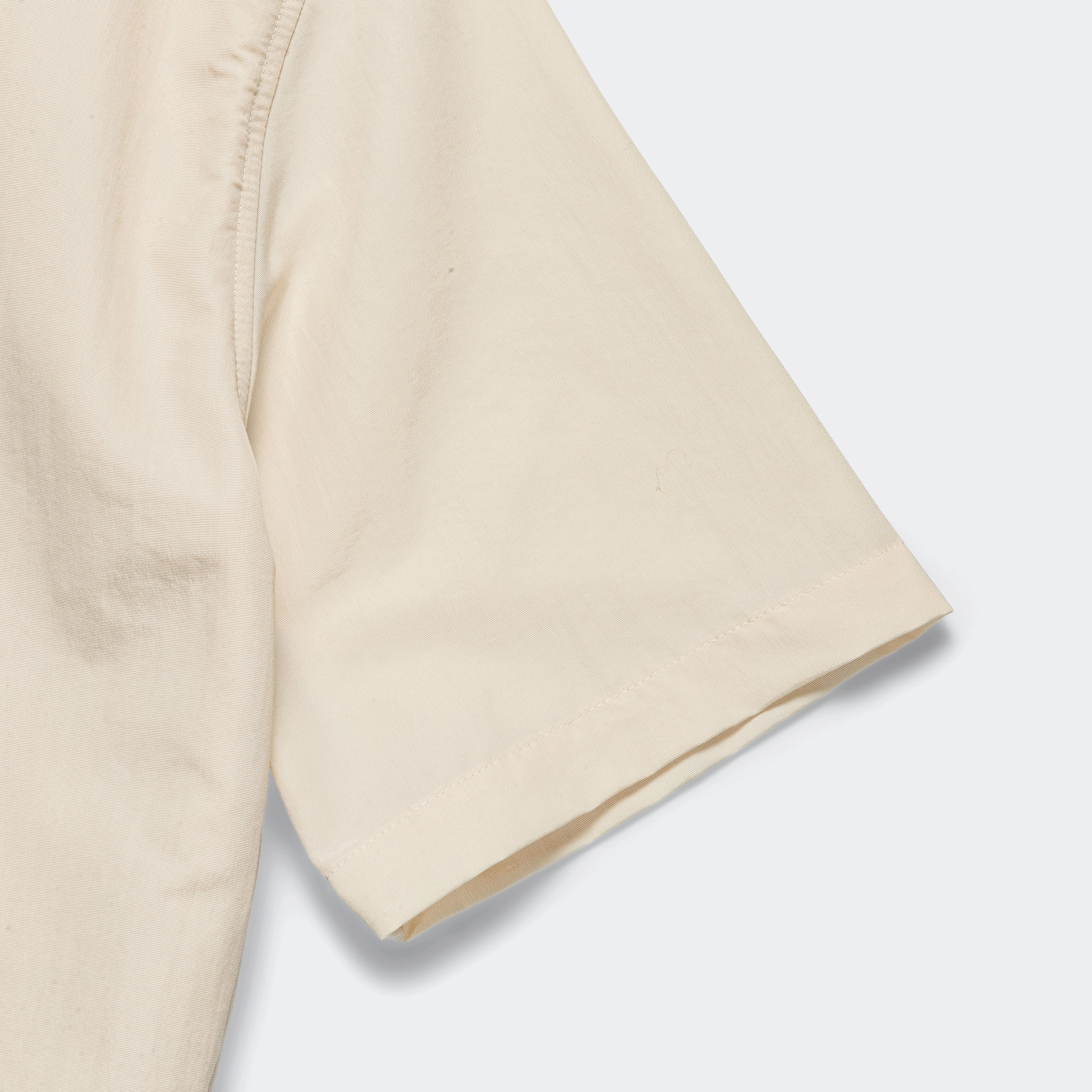 NoSideSeams SkinFriendlyFibers Made In USA Woven Track Top - Sandstone