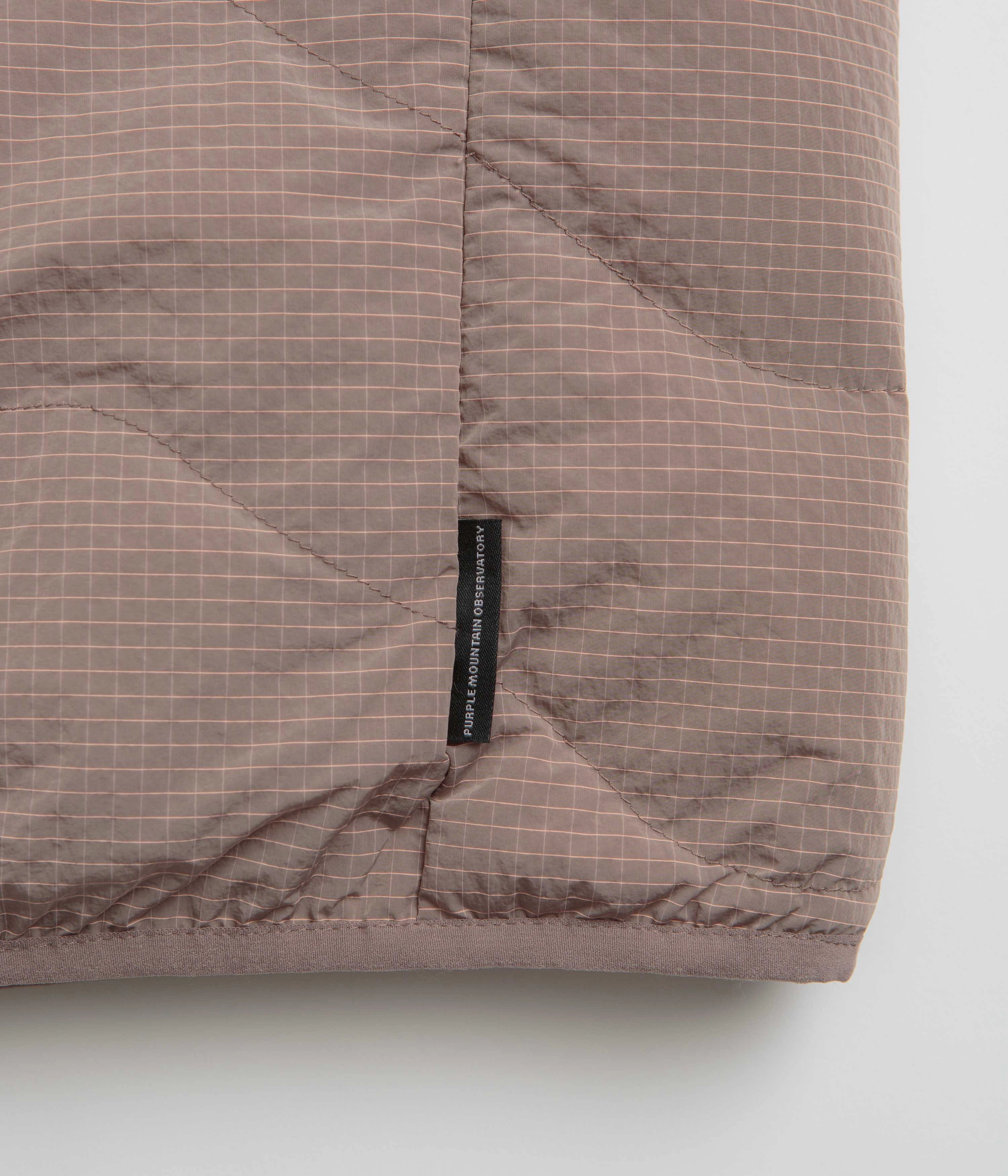 Purple Mountain Observatory Waves Ripstop Vest - Putty Everyday Look