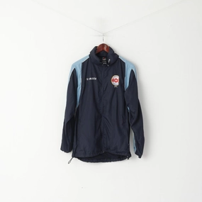 Prospect Masita Men S Jacket Navy Walton North End Football Hidden Hood Activewear Top