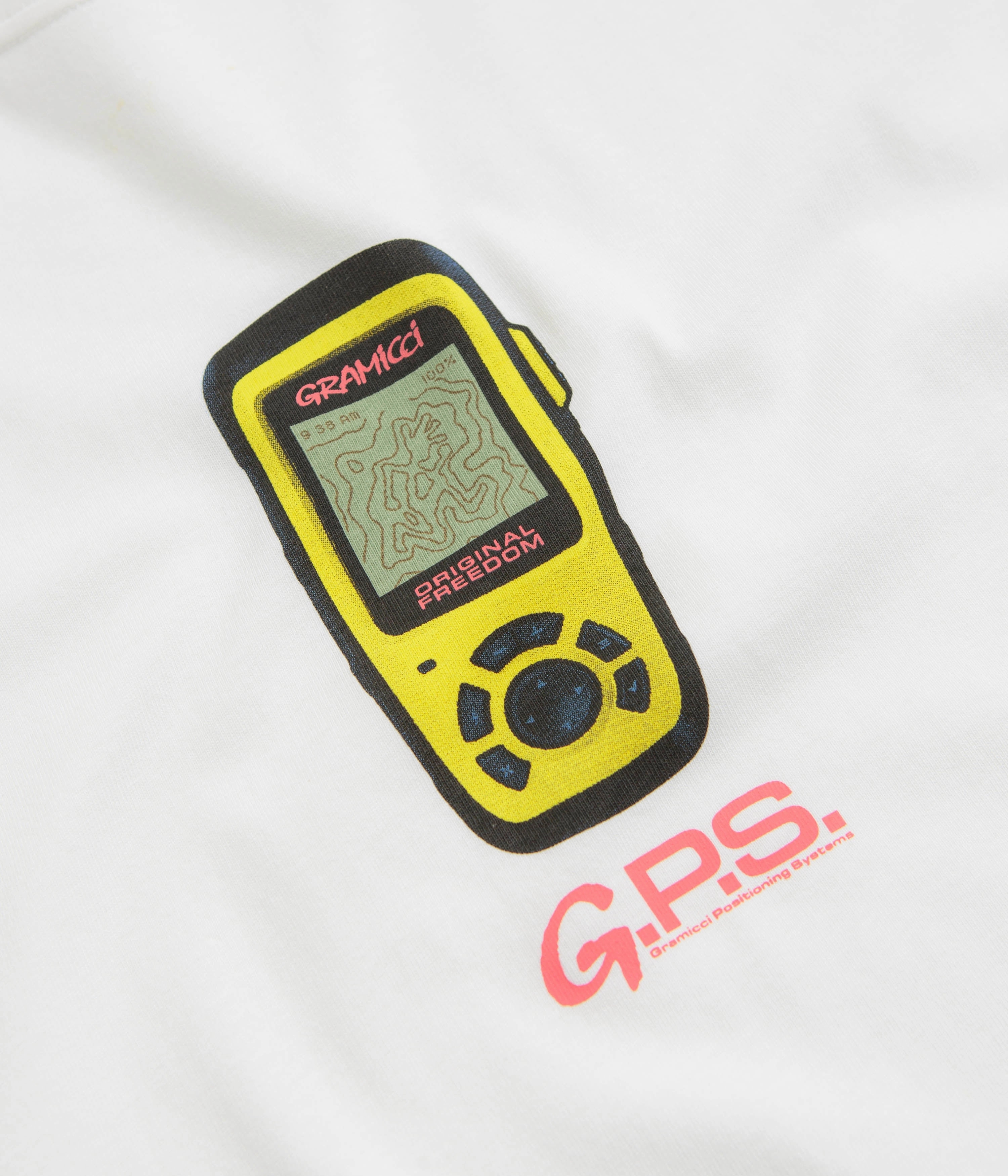 Fashion and Comfort Gramicci GPS T-Shirt - White