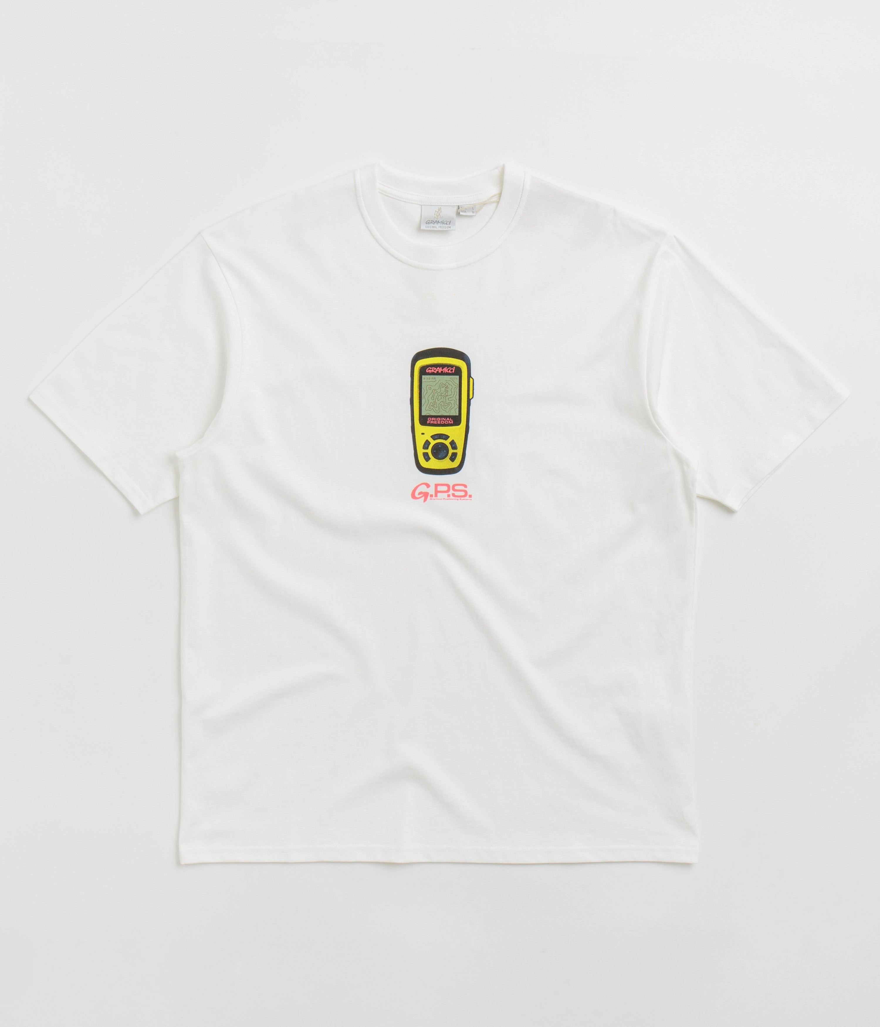 Gramicci GPS T-Shirt - White Comfortable Piece