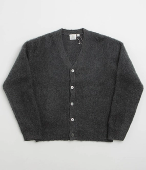 Gramicci Mohair Cardigan - Charcoal product casual elegance blend Sporty apparel