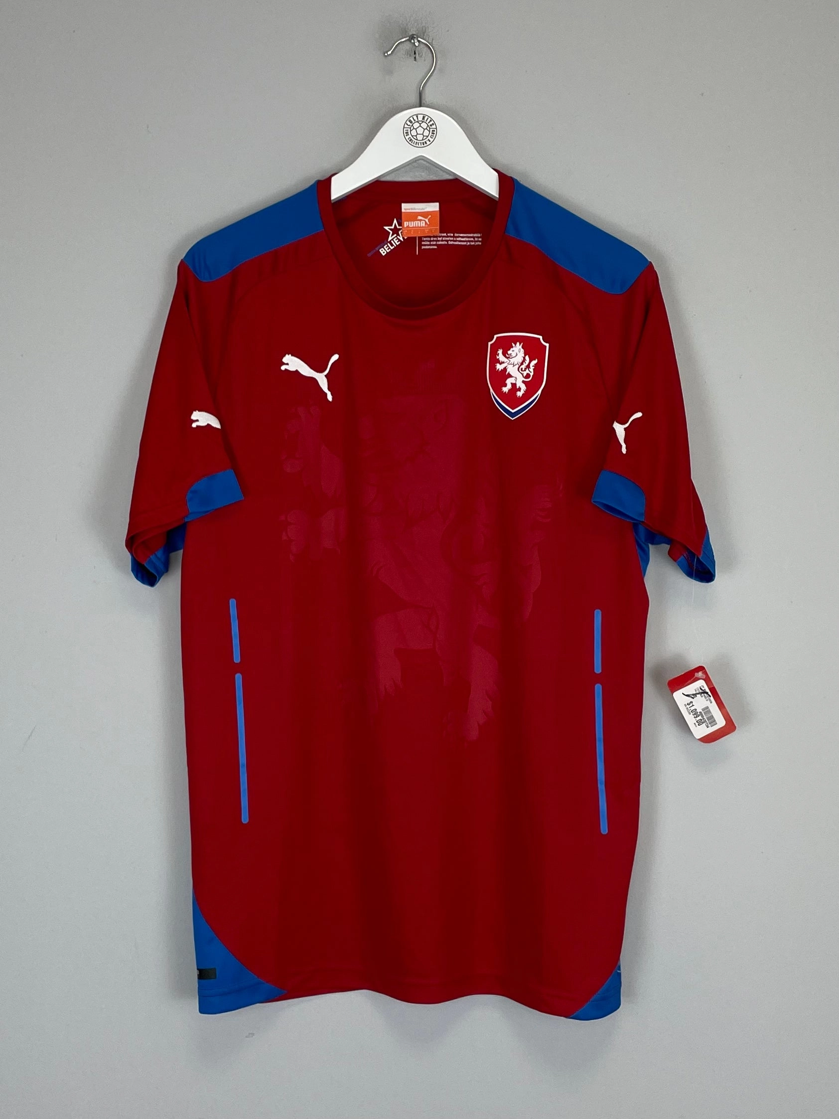 Smart Motion 2014/15 CZECH REPUBLIC *BNWT* HOME SHIRT (L) PUMA