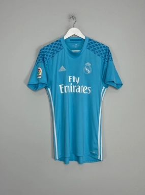 Hydrophobic Finish 2016/17 REAL MADRID GK SHIRT (S) ADIDAS