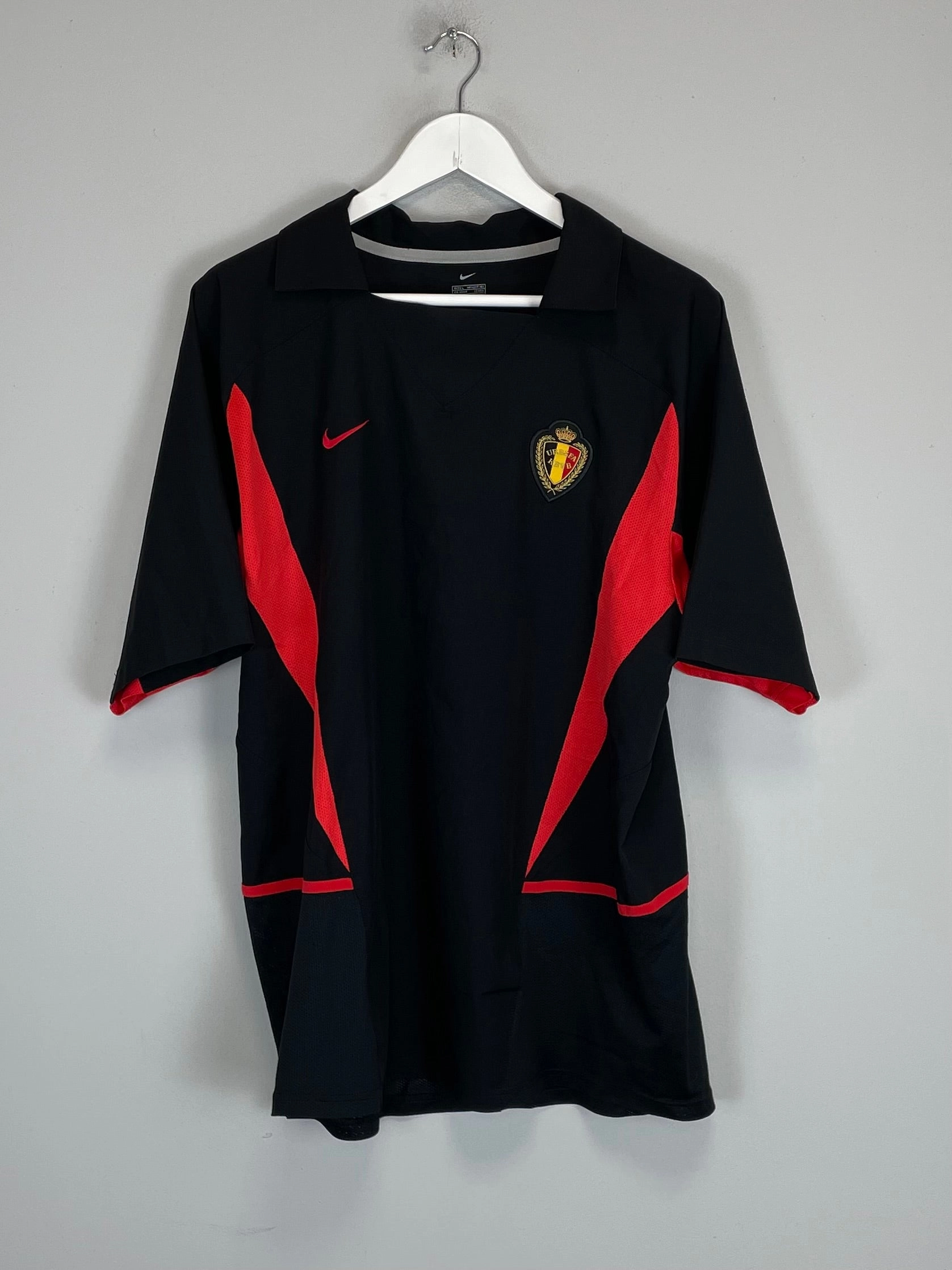 Crisp Look 2002/04 BELGIUM AWAY SHIRT (L) NIKE