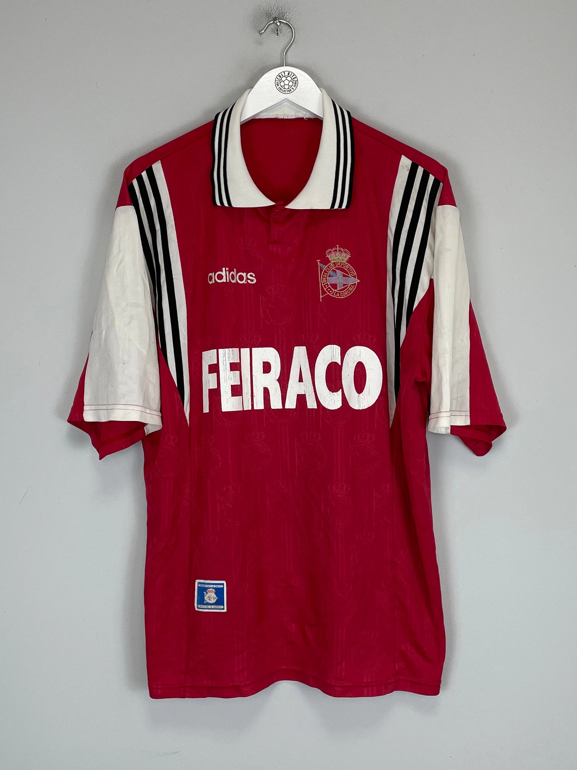 Motion Boost 1997/98 DEPORTIVO LA CORUNA AWAY SHIRT (XL) ADIDAS