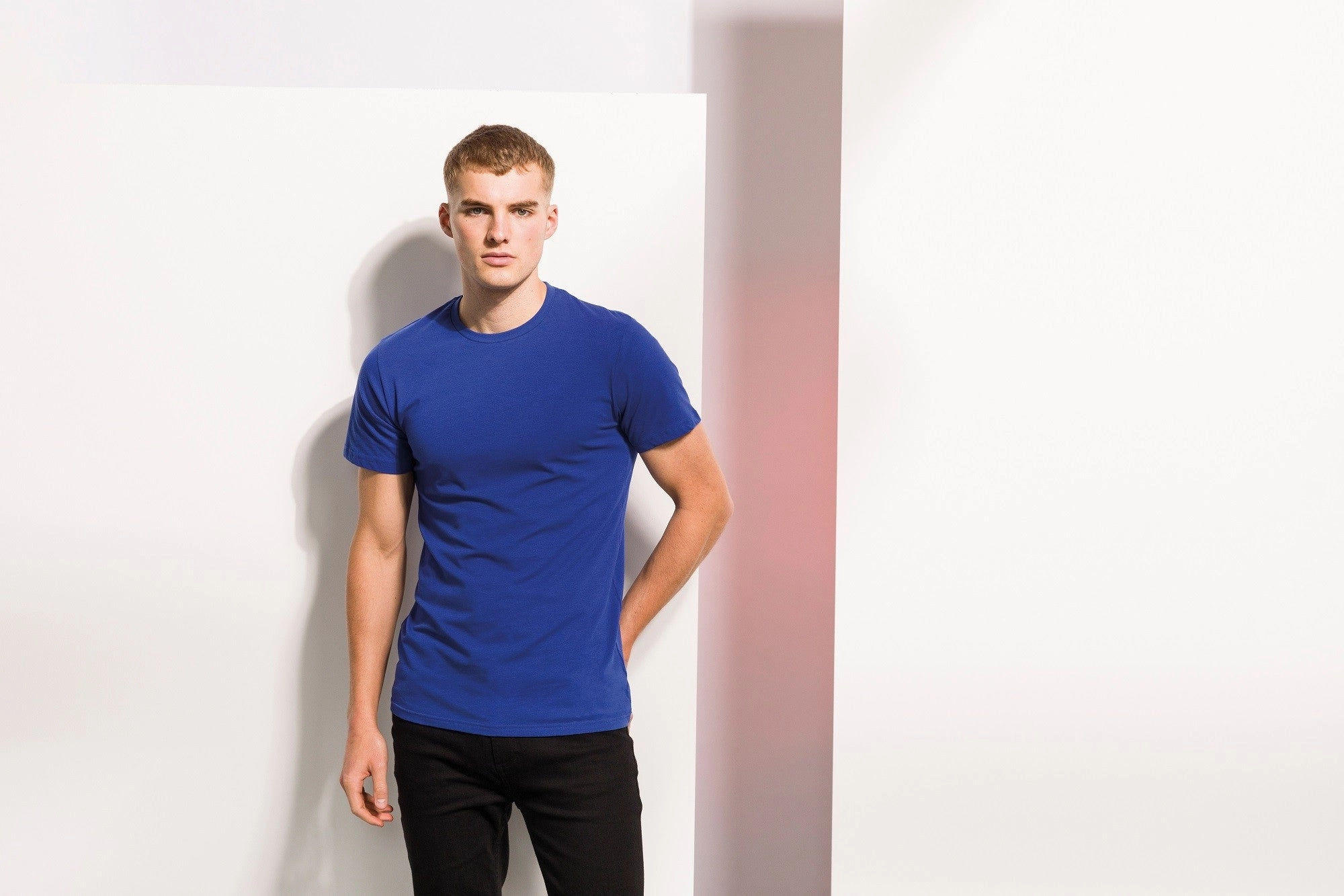 EcoConscious Processing Mens Feel Good Stretch T-Shirt | BLACK