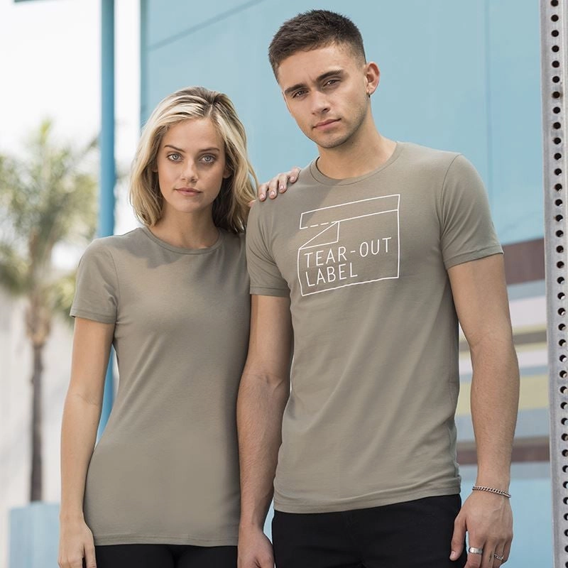 Solid Color Fashion and Comfort Mens Feel Good Stretch T-Shirt | BLACK