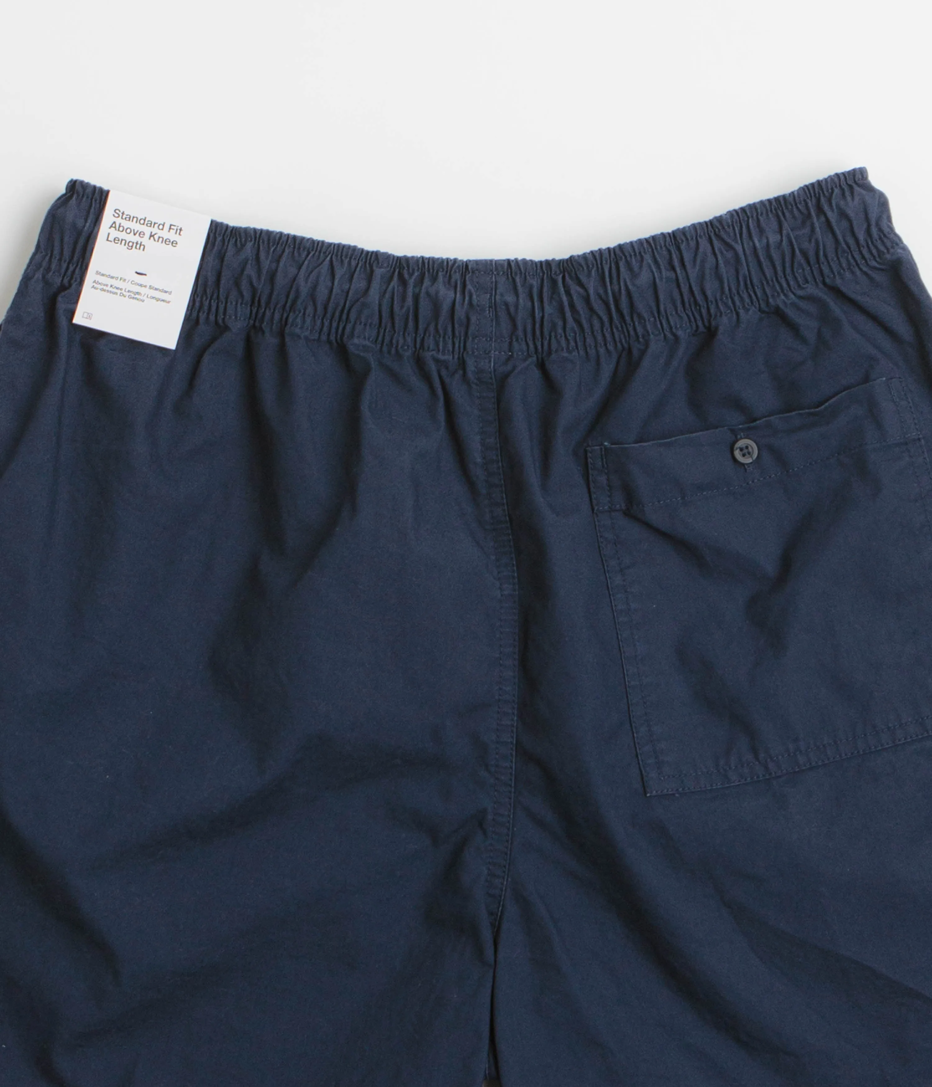 Nike Club Flow Wash Shorts - Obsidian / Obsidian Skinny Fit Anti Pilling Technology