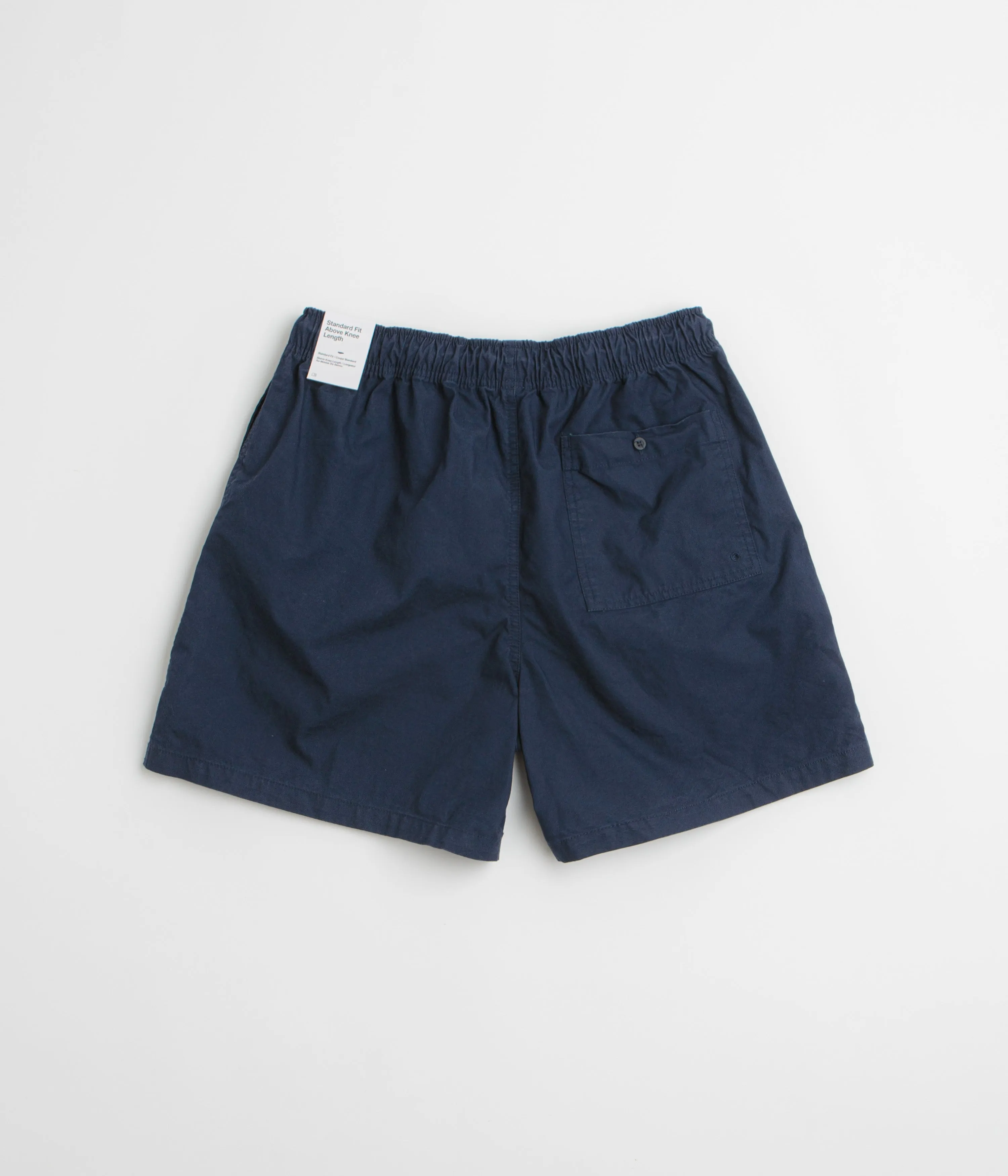 Stretch Comfort Nike Club Flow Wash Shorts - Obsidian / Obsidian