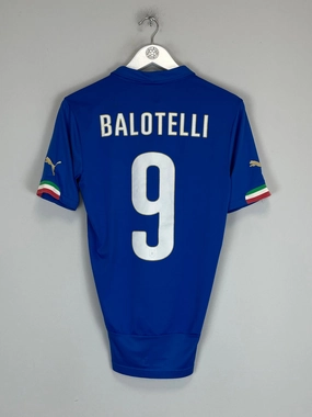 Comfort Driven 2014/15 ITALY BALOTELLI #9 HOME SHIRT (S) PUMA