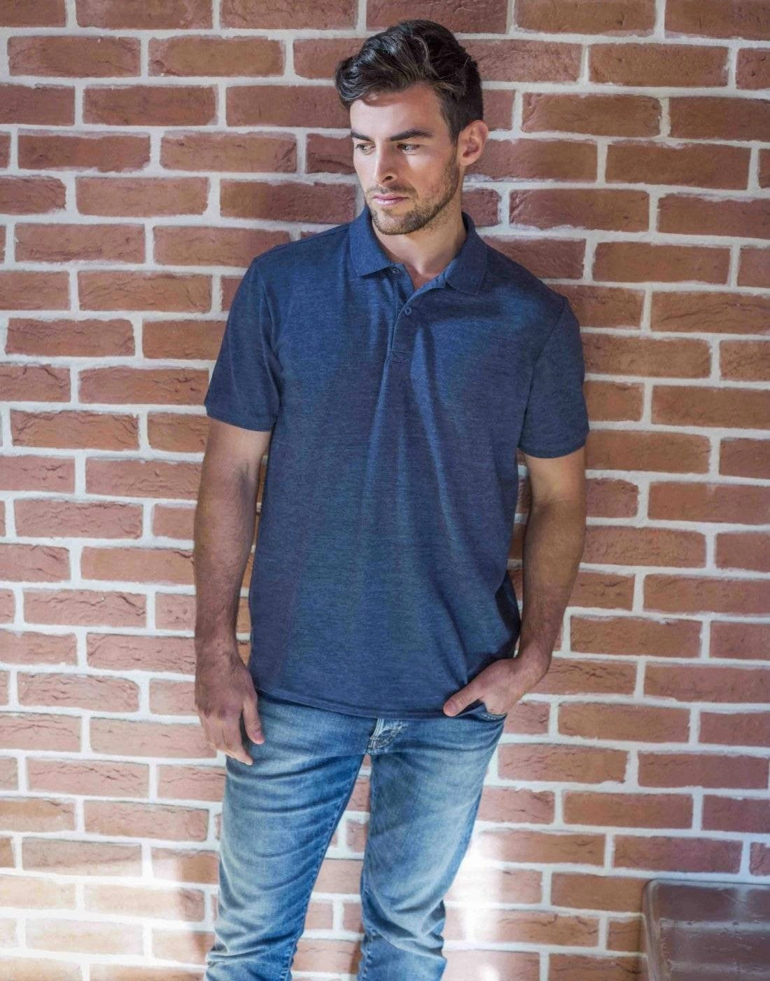 Chill Outfit Micro-Fine Pique Polo | BLACK