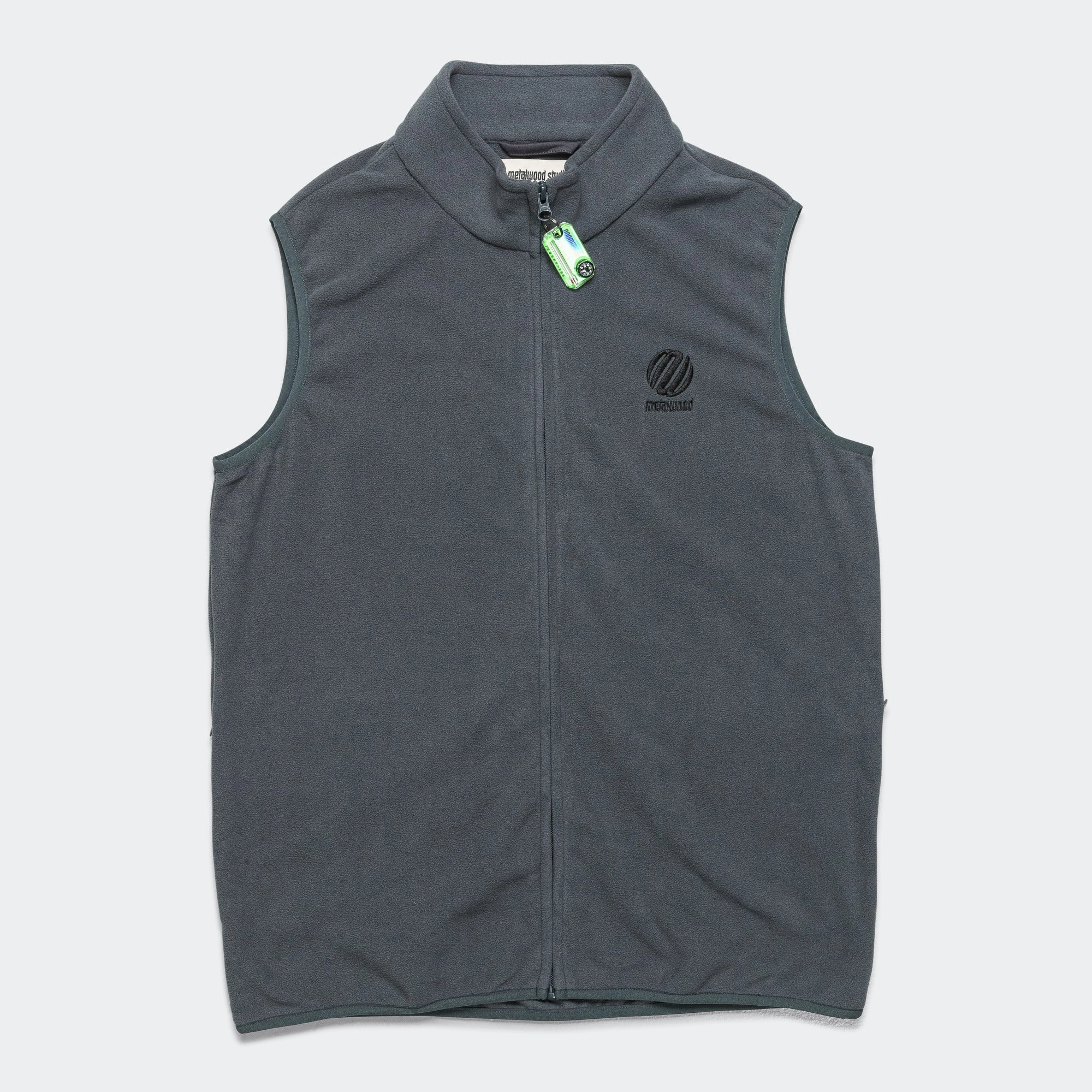 Easy Wear Micro Fleece Vest - Steel