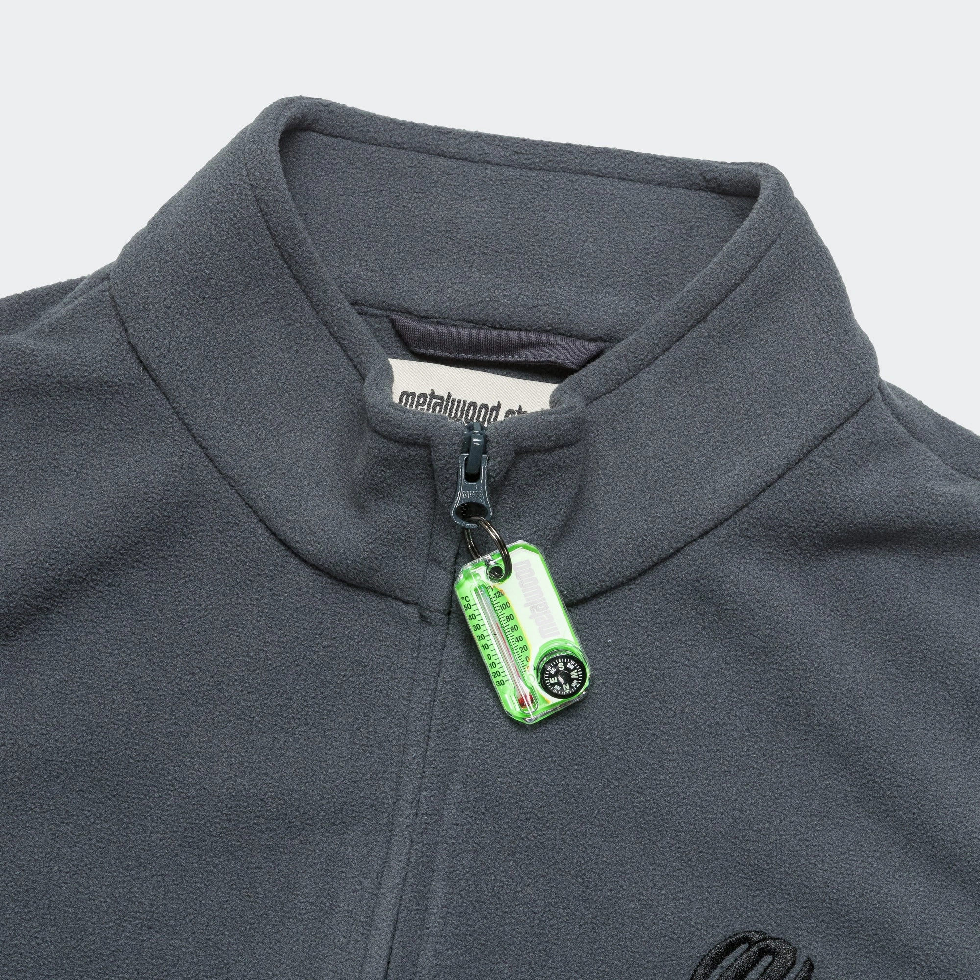 Micro Fleece Vest - Steel Light Weight