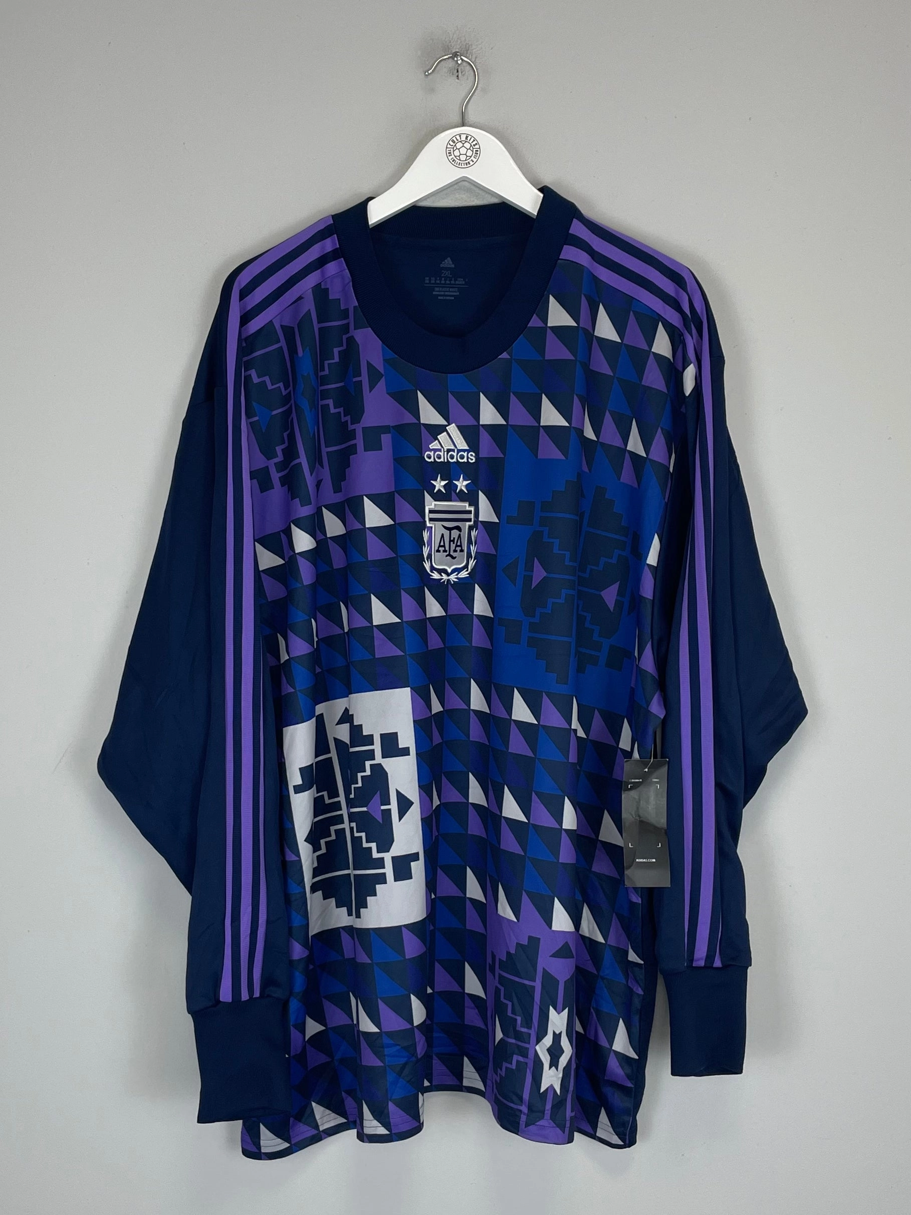 Sublimated Prints 2022 ARGENTINA *BNWT* ICON GK SHIRT (XXL) ADIDAS