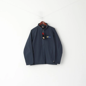 mid-length Stroll New Dickies Men S Jacket Navy Workwear Softshell Full Zipper Hss Hire Zip Up Top