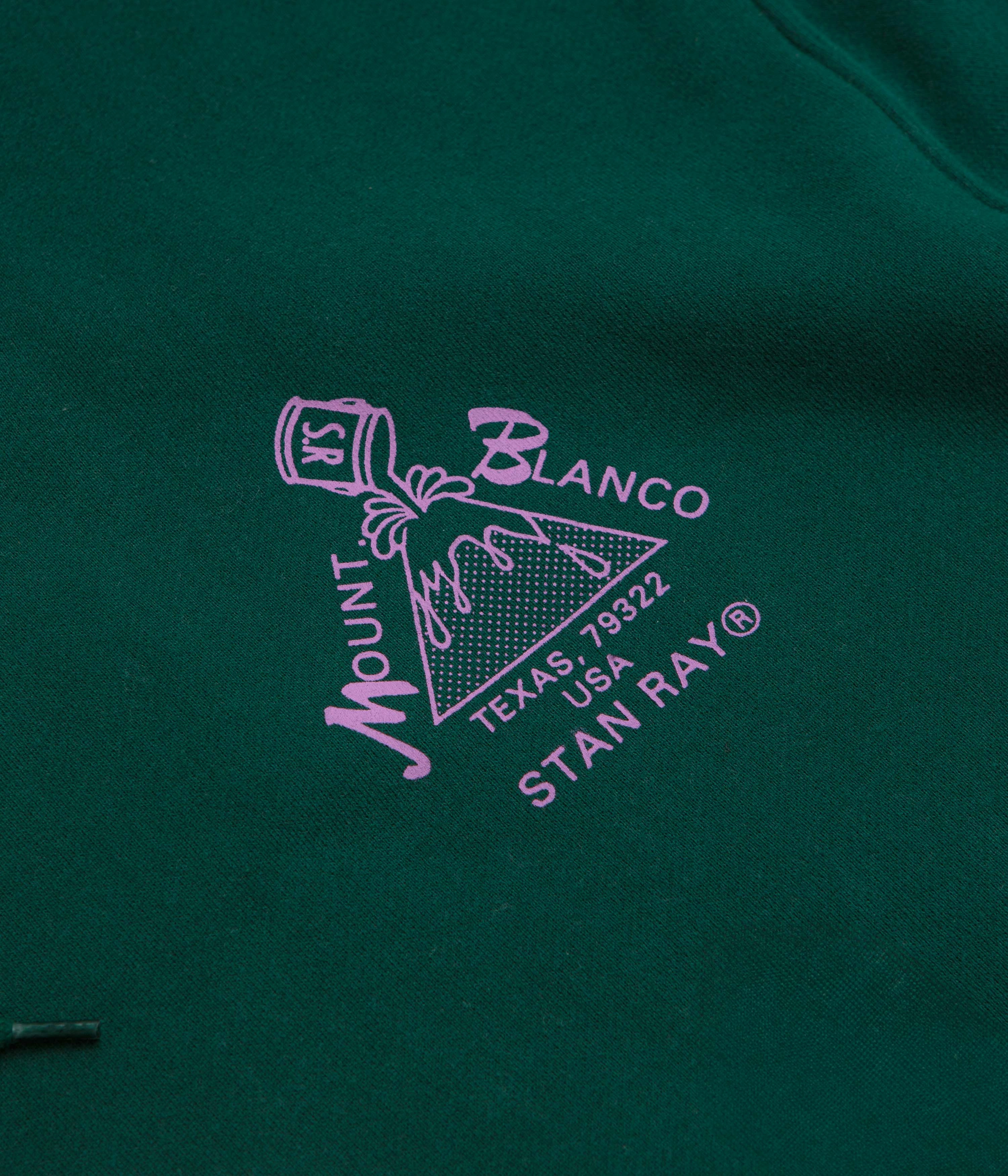 Stan Ray Mount Blanco Hoodie - Botanical Green river rafting Vintage Appeal