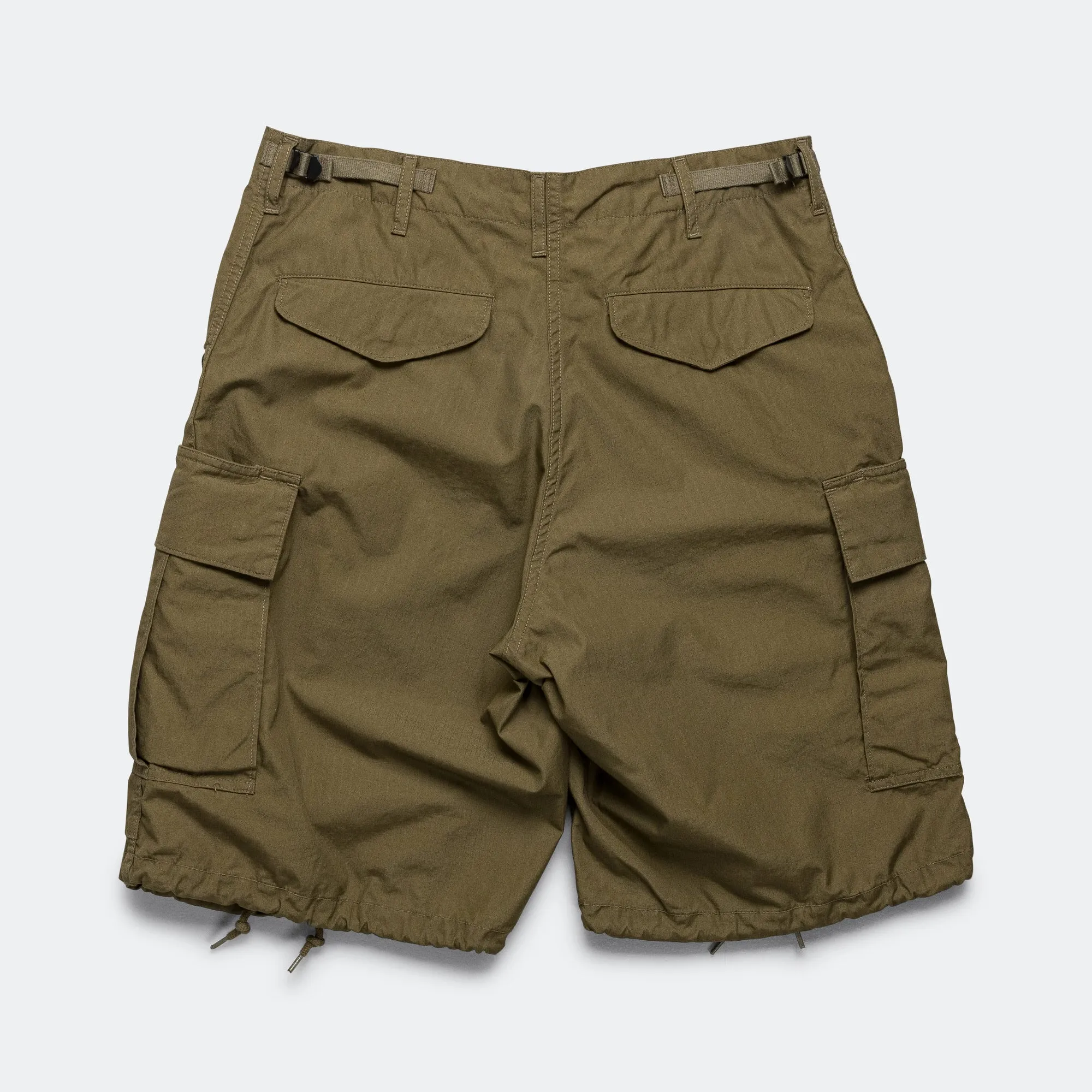 MIL 6 Pocket 80/3 Ripstop Shorts - Olive MoistureWickingLining