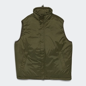 MIL Puff Vest Nylon Rip Stop - Olive Easy Comfort