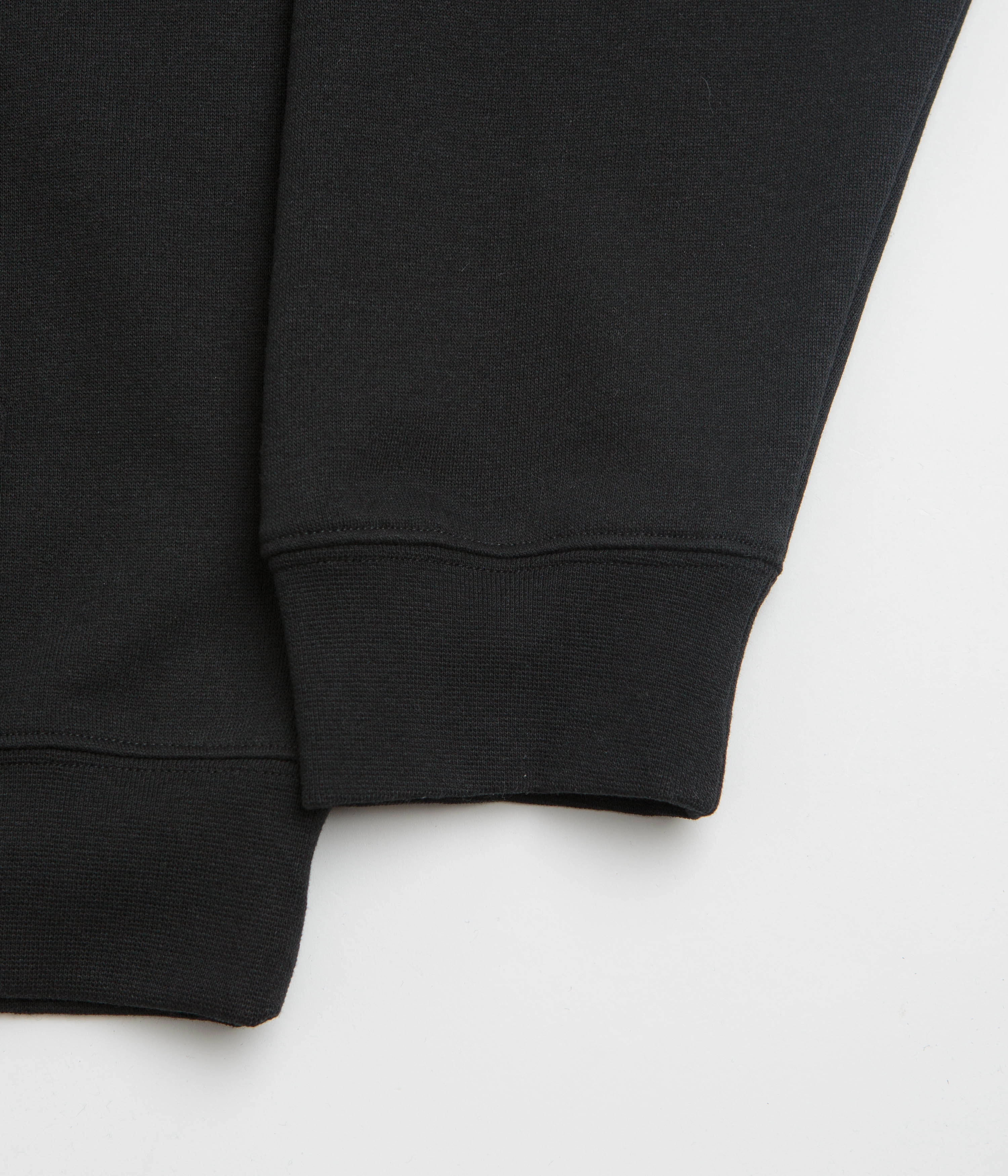 Running wear Flex Fit Fabric HUF 89 Box Logo Hoodie - Black