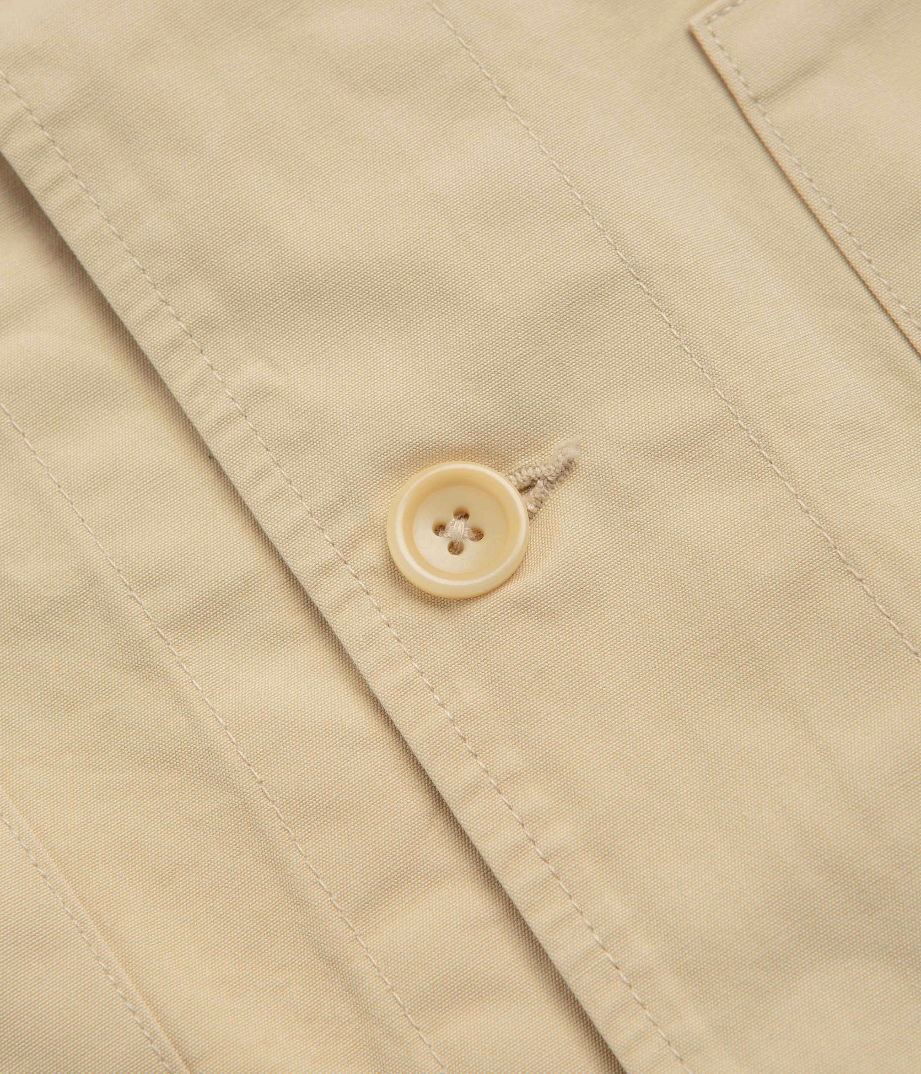 Service Works Fine Twill Waiters Jacket - Pale Khaki mountain vacation