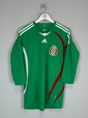 Reflective Detailing 2008/10 MEXICO HOME SHIRT (M) ADIDAS