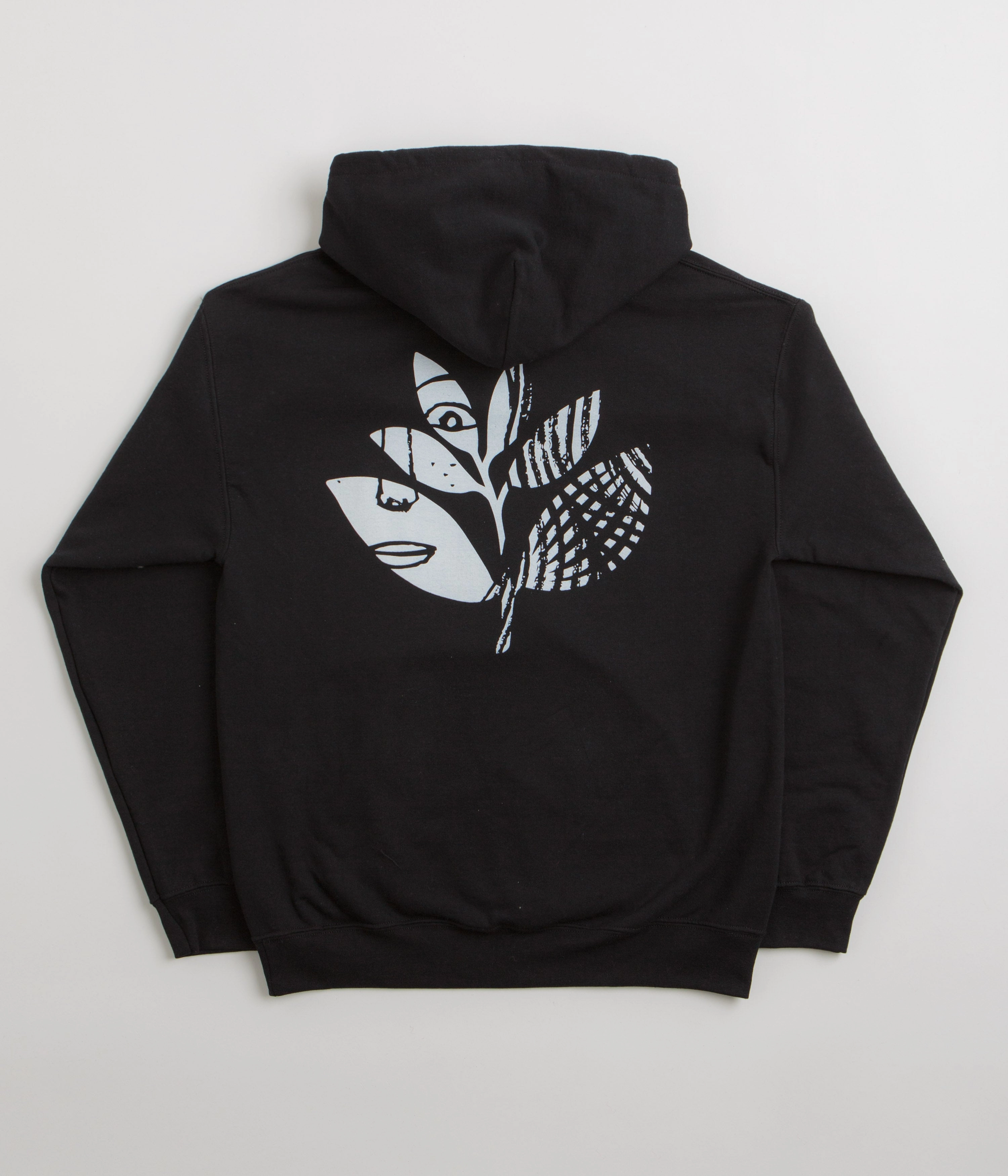 Magenta Femme Hoodie - Black Abrasion Resistant Fabric Eco Friendly Dye Process