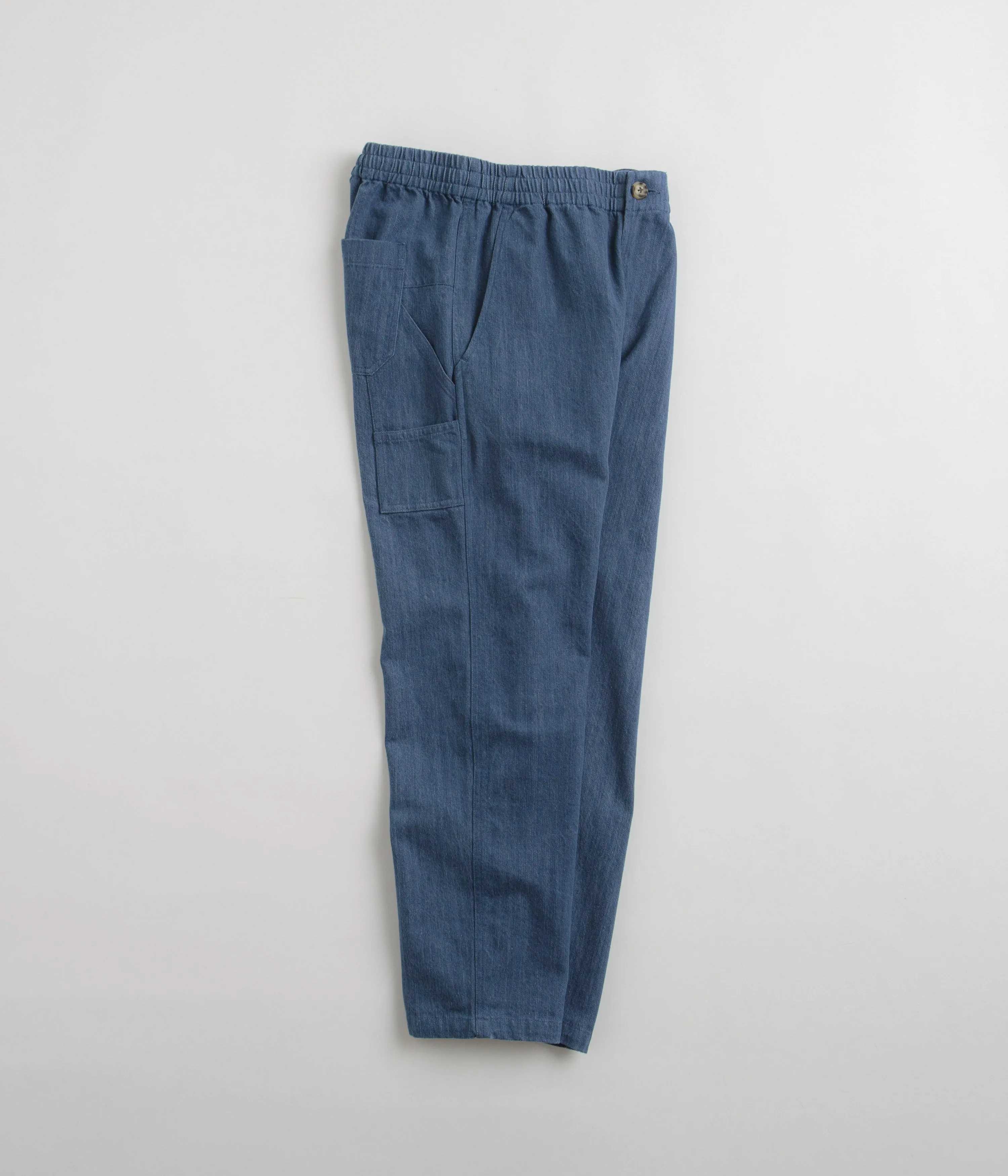 Mollusk Pinnacle Pants - Indigo Denim Rainy Day Brunch Outfit Outdoor Adventure Adult Fashion