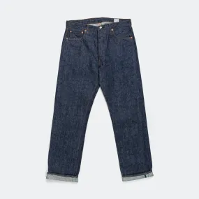 Elegant Travel Outfit Minimalist Style Formal Fashion Lover Model 66 1966's Standard Denim - One Wash