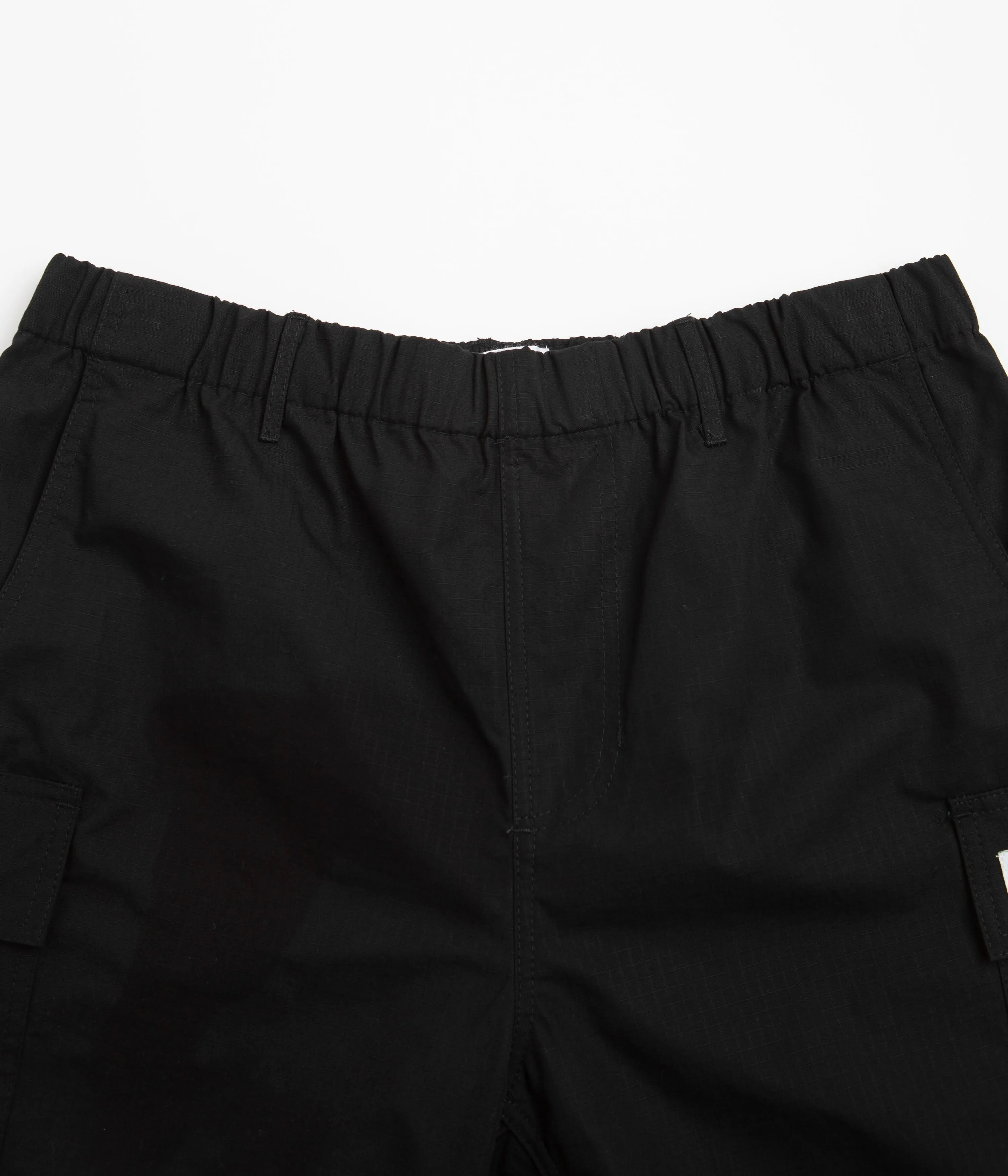 Parlez Gilbert Ripstop Shorts - Black surf wear
