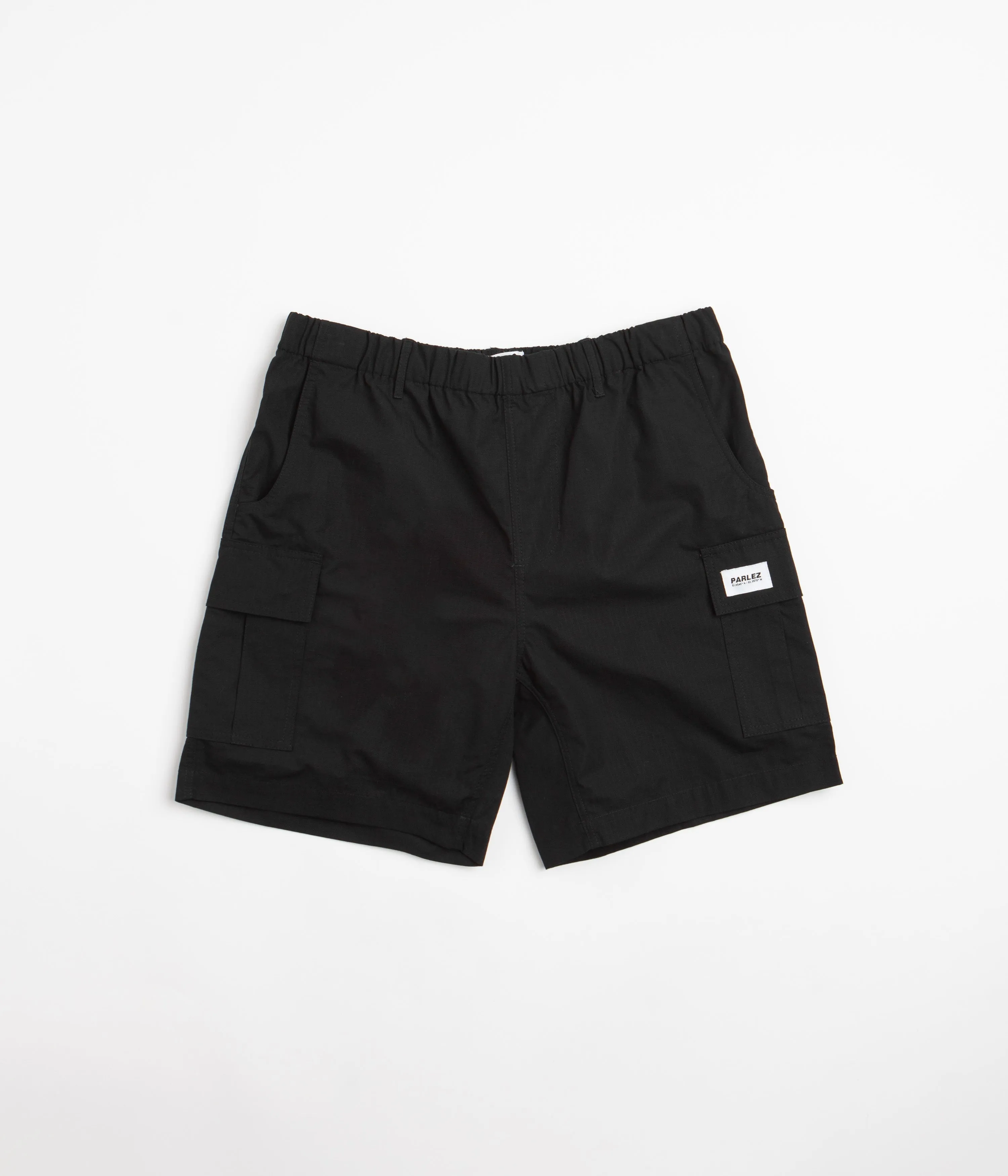 Parlez Gilbert Ripstop Shorts - Black Ultimate Ventilation Channels Punk style