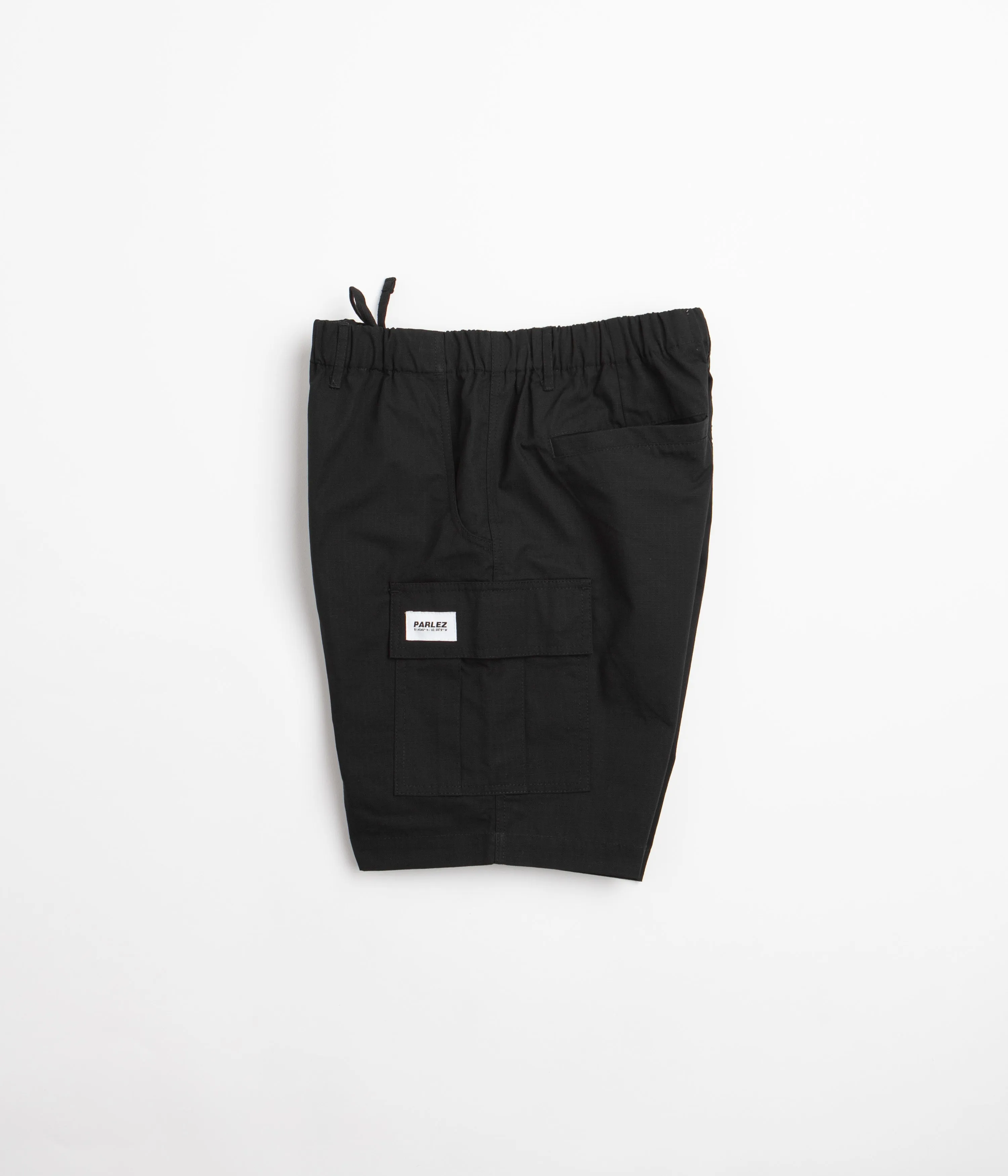 Sporty Design Parlez Gilbert Ripstop Shorts - Black