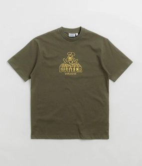 Butter Goods Alien T-Shirt - Army High-End Quality