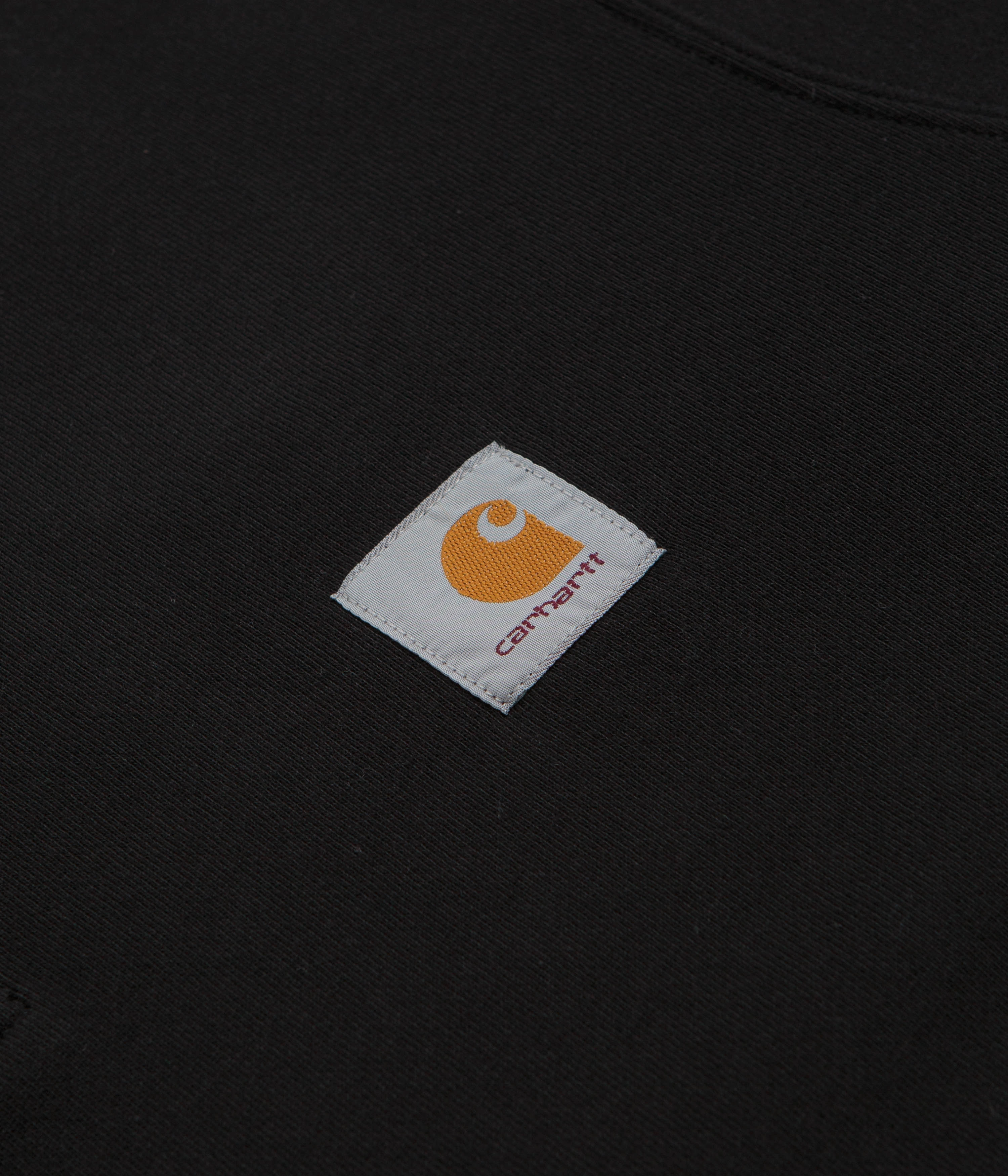 Carhartt Polo Sweatshirt - Black product mesh lining breathability