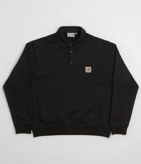 Trendy Style Carhartt Polo Sweatshirt - Black