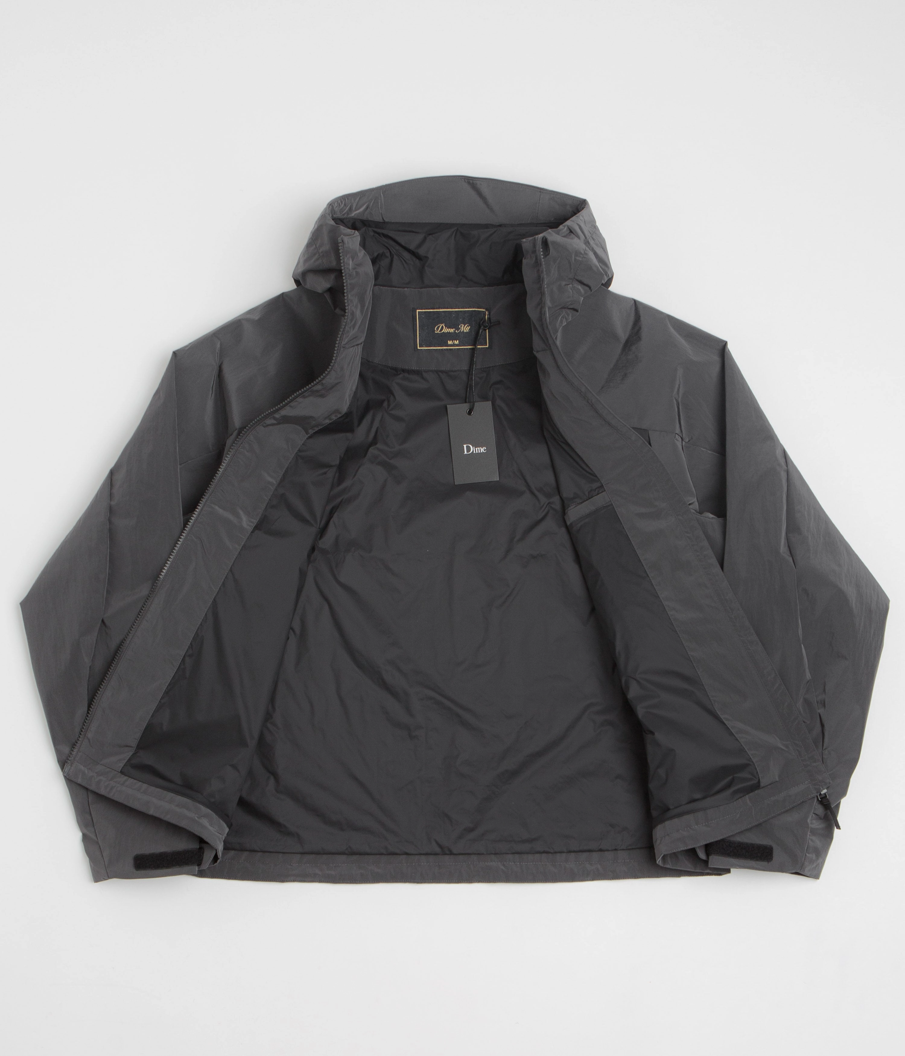 Dime Taffeta Windbreaker Full Zip Jacket - Storm Protective Outerwear