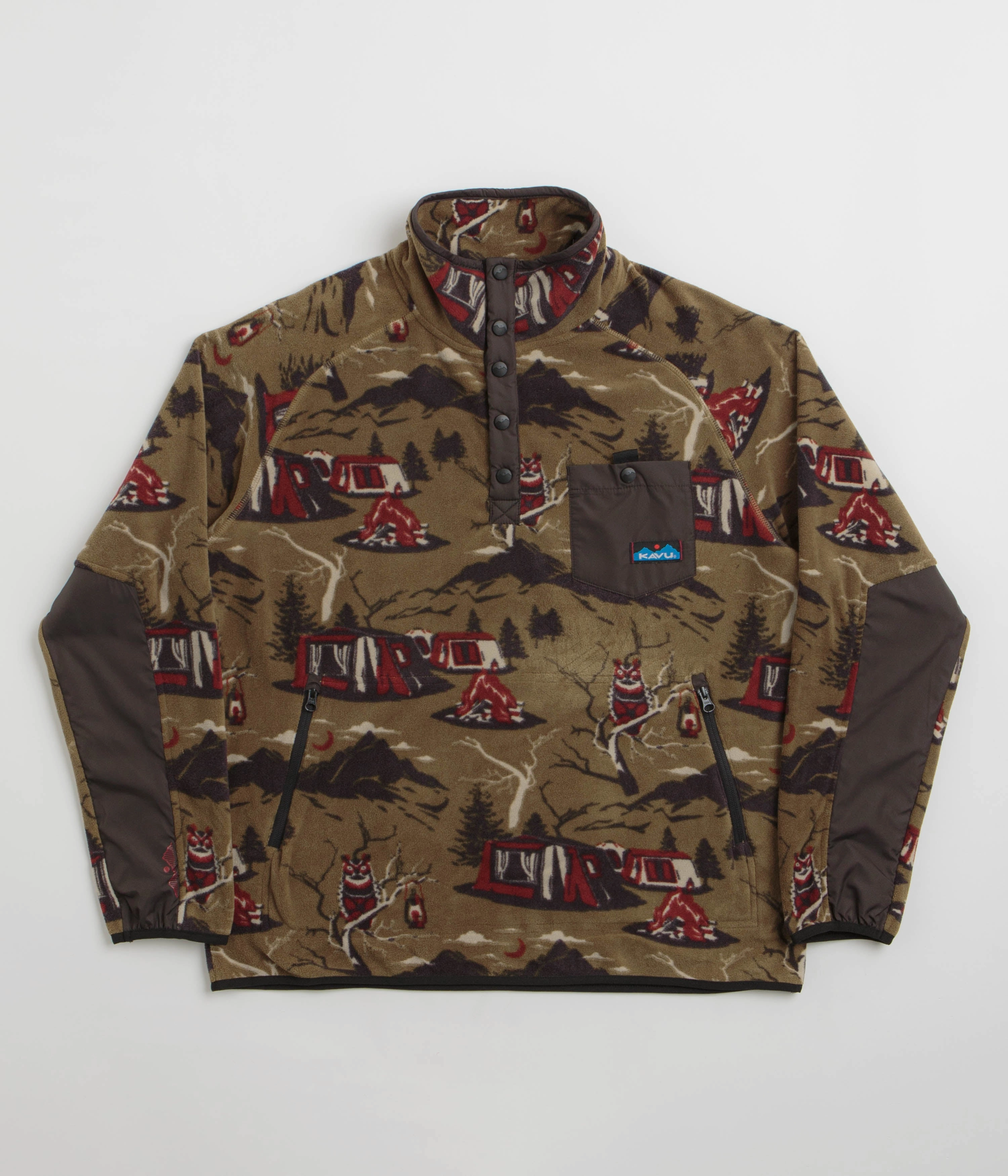 Smart Layer Light Coverage Kavu Teannaway Fleece - Highland Camp