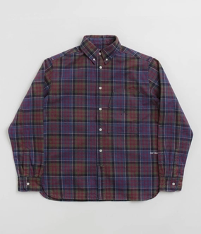 Pop Trading Company Flannel BD Shirt - Multicolour Easy Care