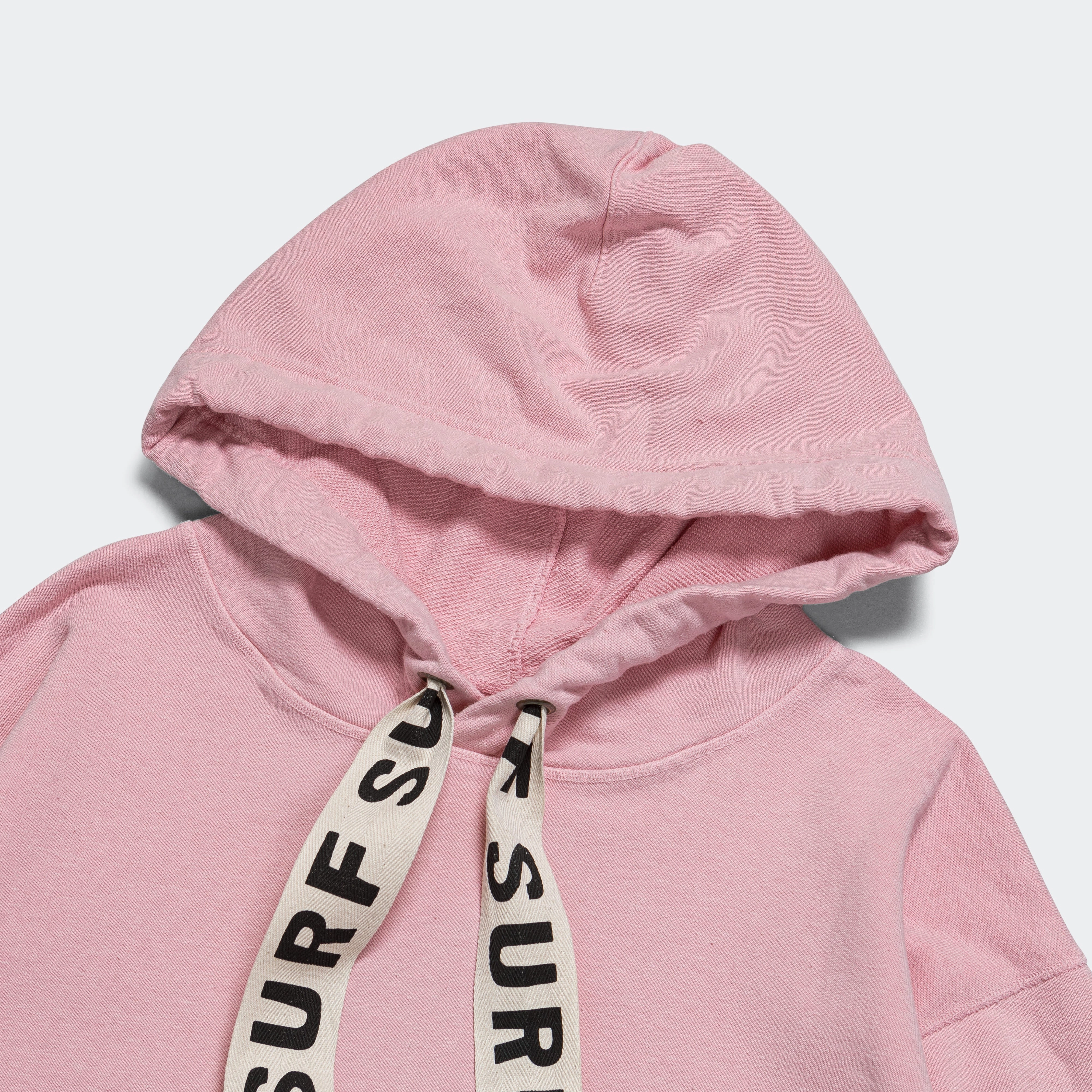 Scoop neck right for formal events SWT Knit NAMAZU Hooded Sweat Shirt - Pink