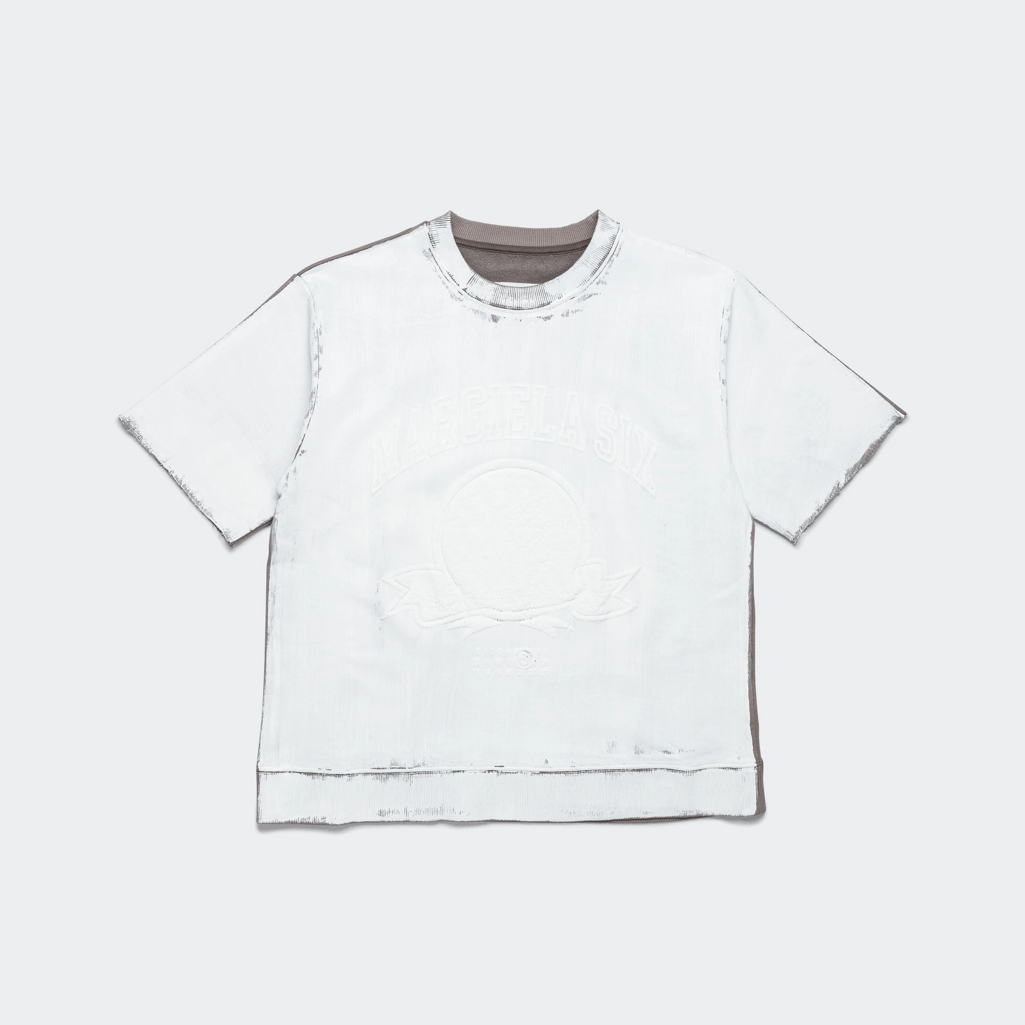 Short Sleeve Sweatshirt - Taupe Spring Wear Active Wear