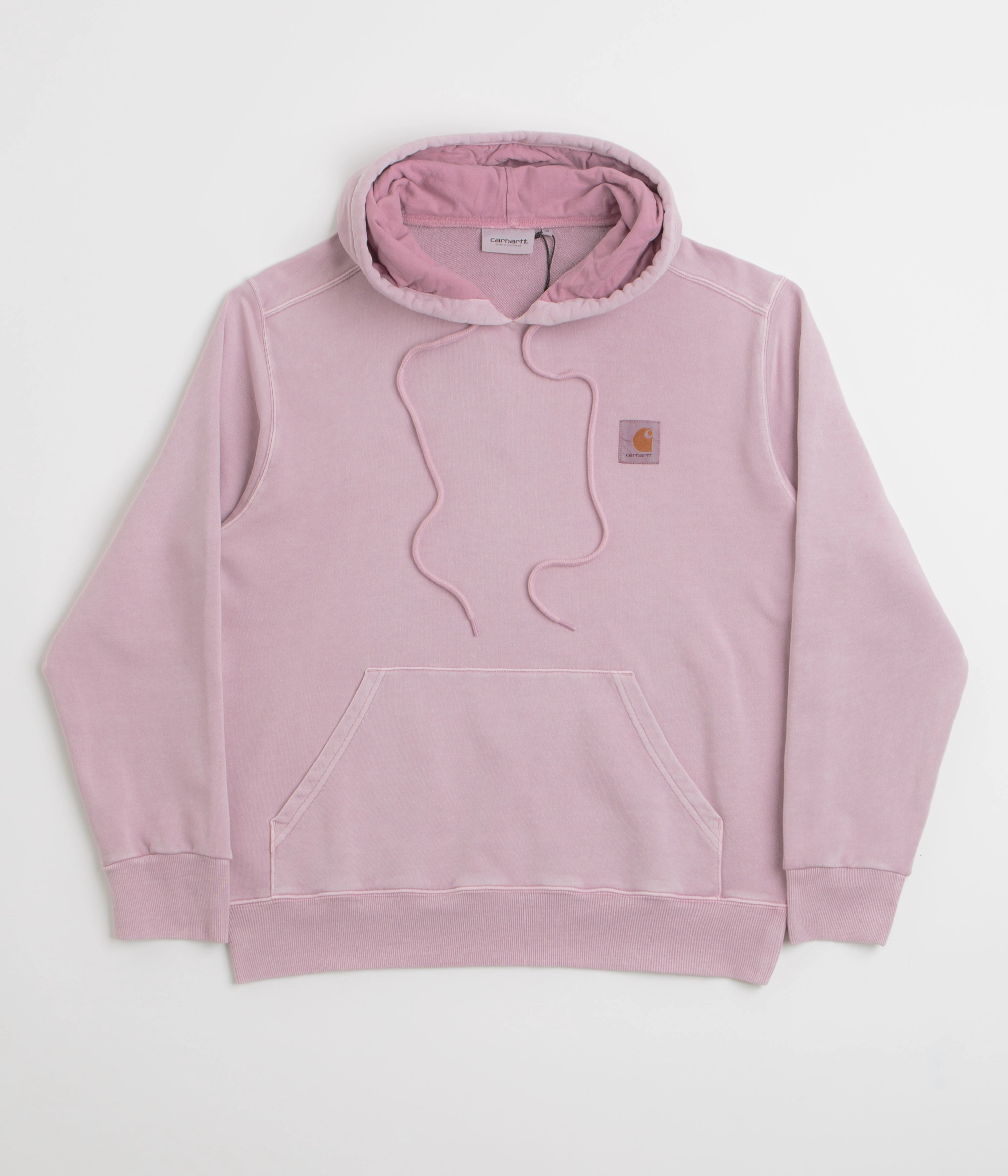 Drop Shoulder Construction Carhartt Nelson Hoodie - Hortensia
