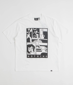 by Parra Our House T-Shirt - White Soft Touch Fit Relaxed Design