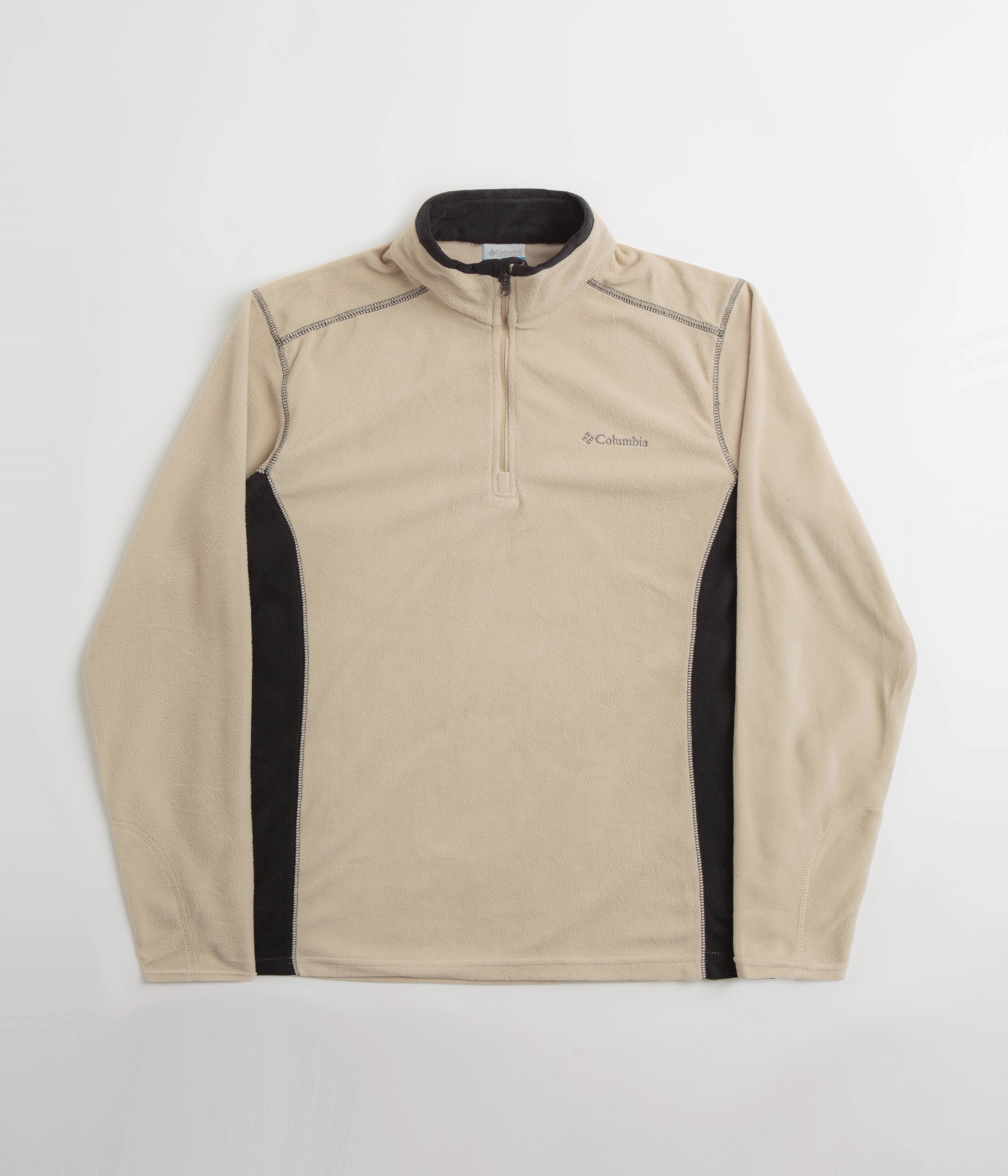 Columbia Klamath Range II 1/2 Zip Fleece - Ancient Fossil / Black Lounge Moments Cold Gear