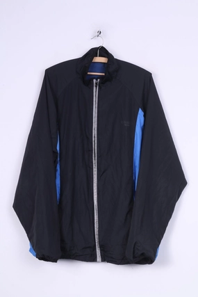 Convertible Design Stretchy Running Athletic Mens 2XL Jacket Sport Black Training Lightweight Sportswear