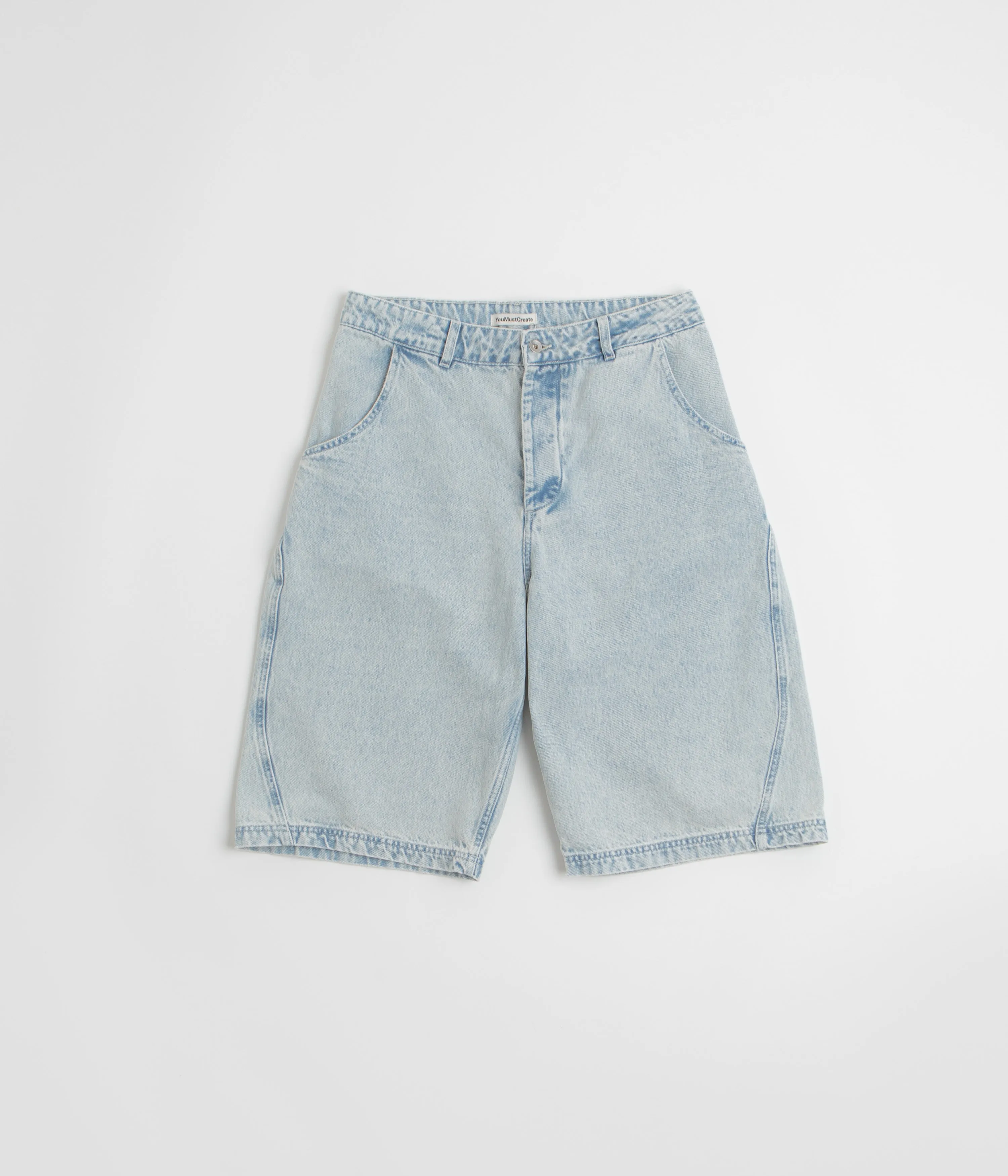 young adults YMC Twisted Shorts - Indigo